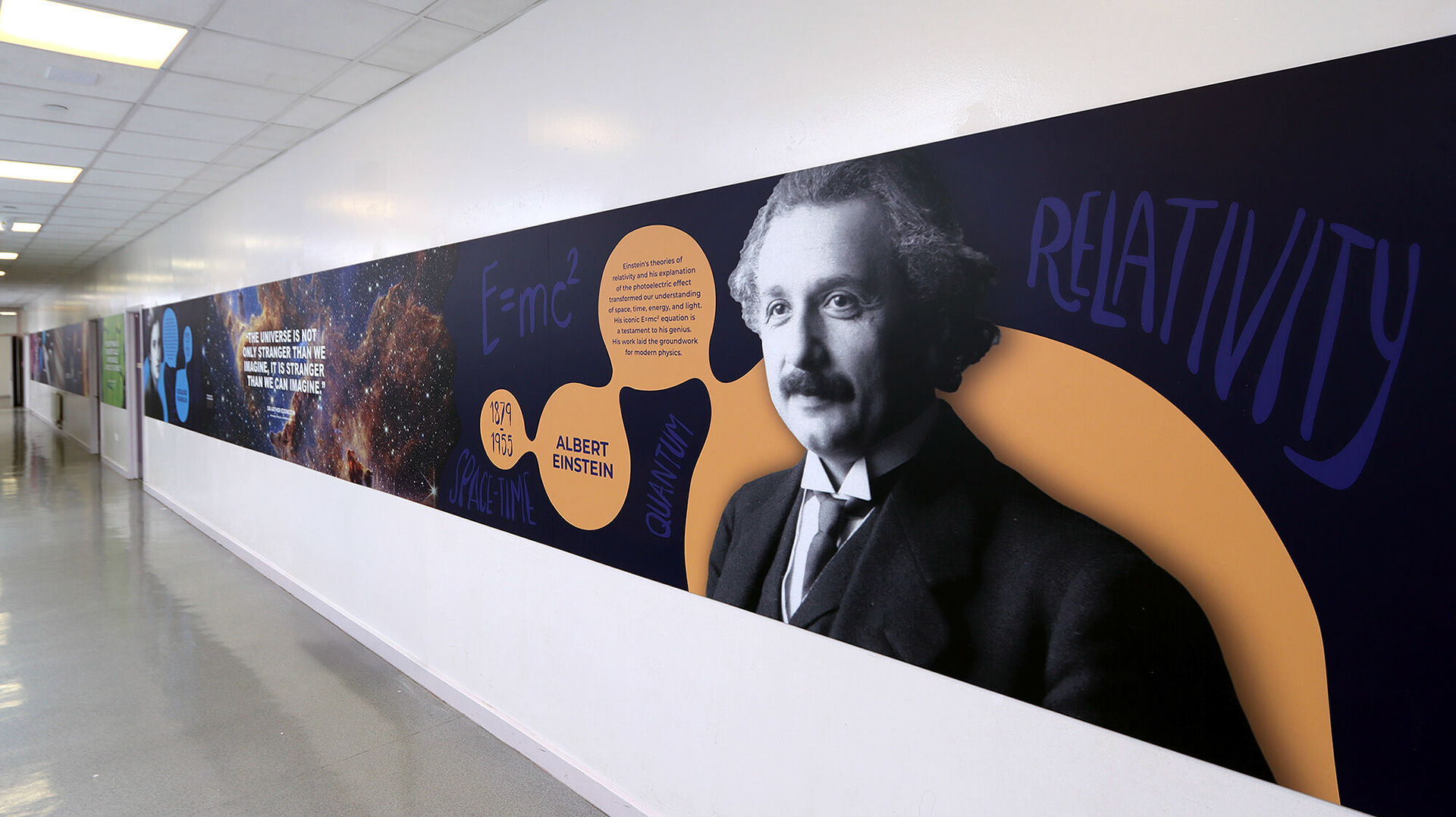 Science Corridor Panel Display - KC