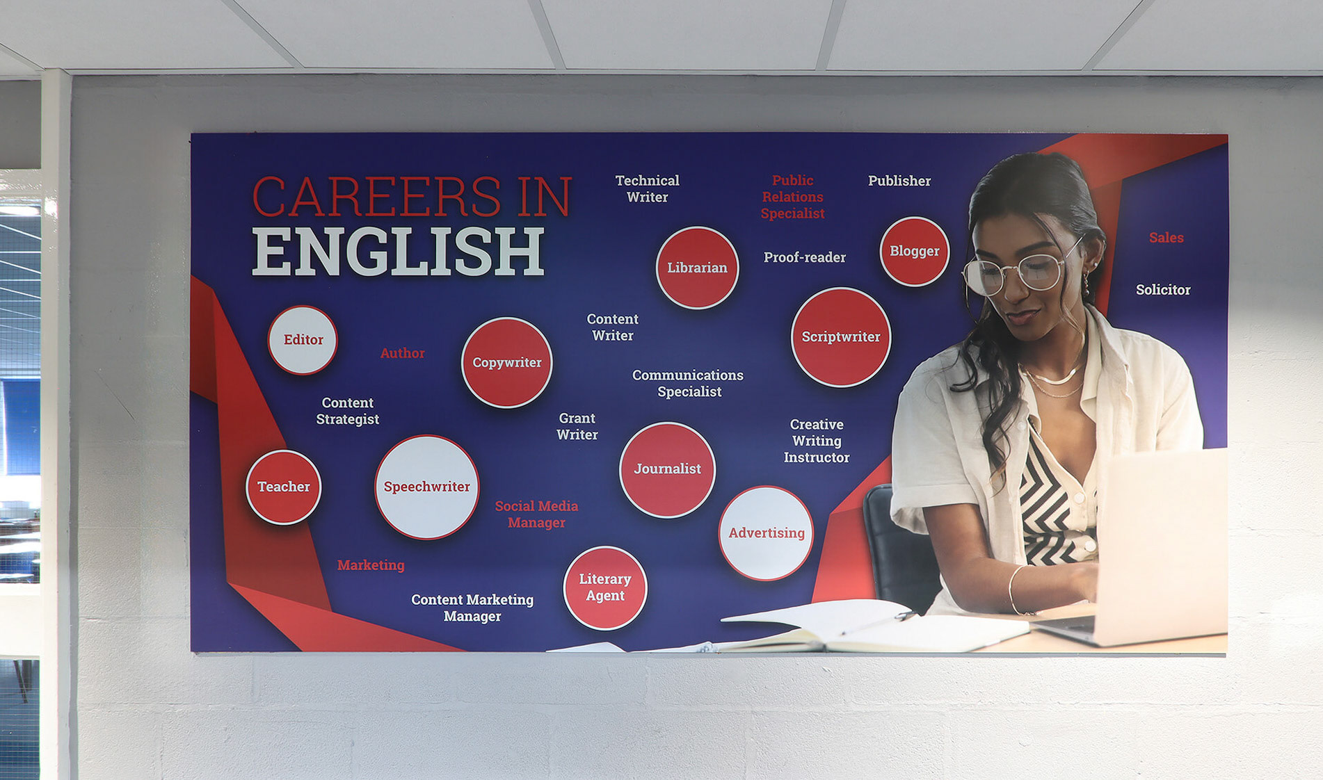 Careers in English - Bubble Design - AMA01