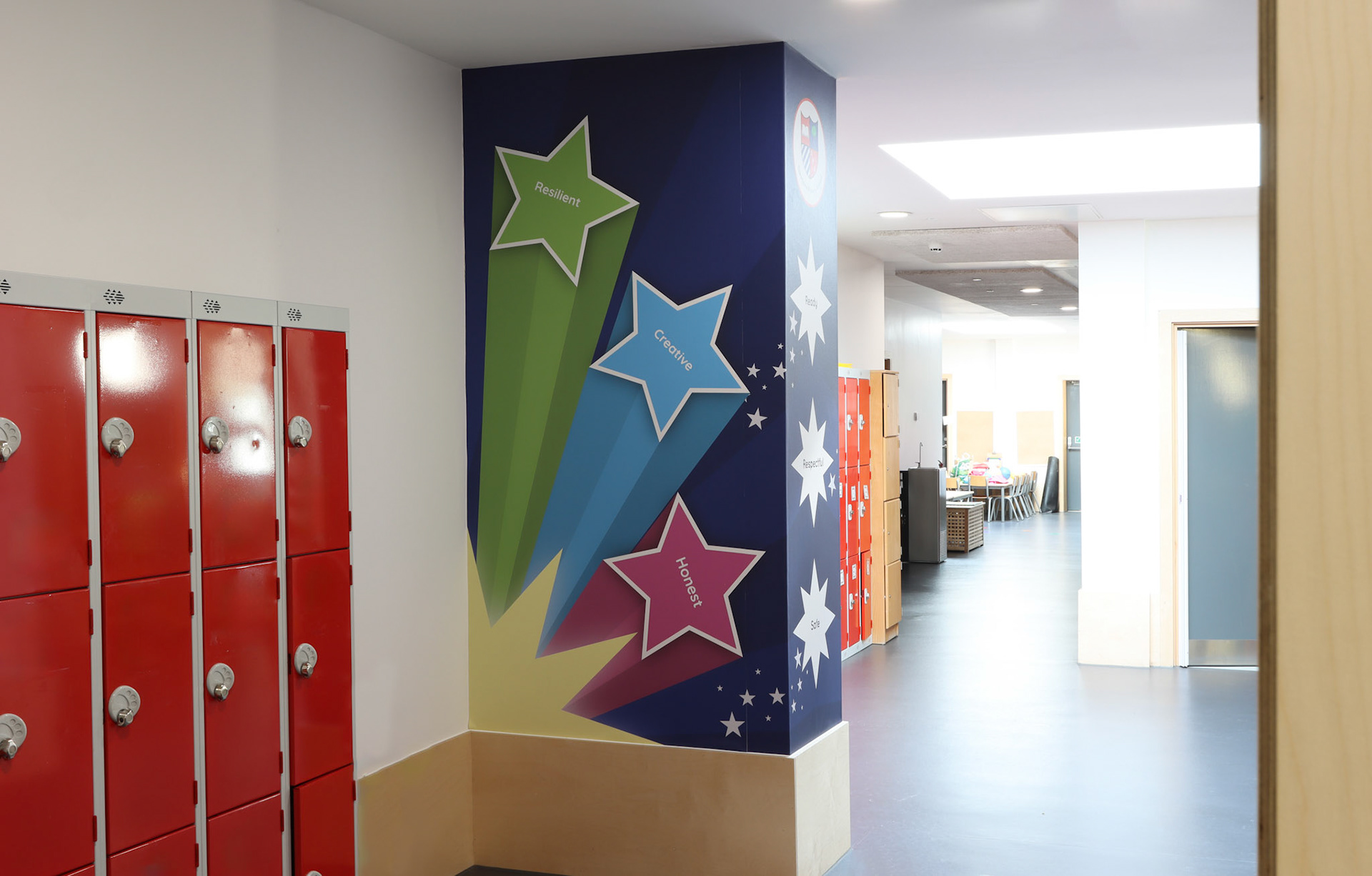 Stars School Values Wall Art - STOW8