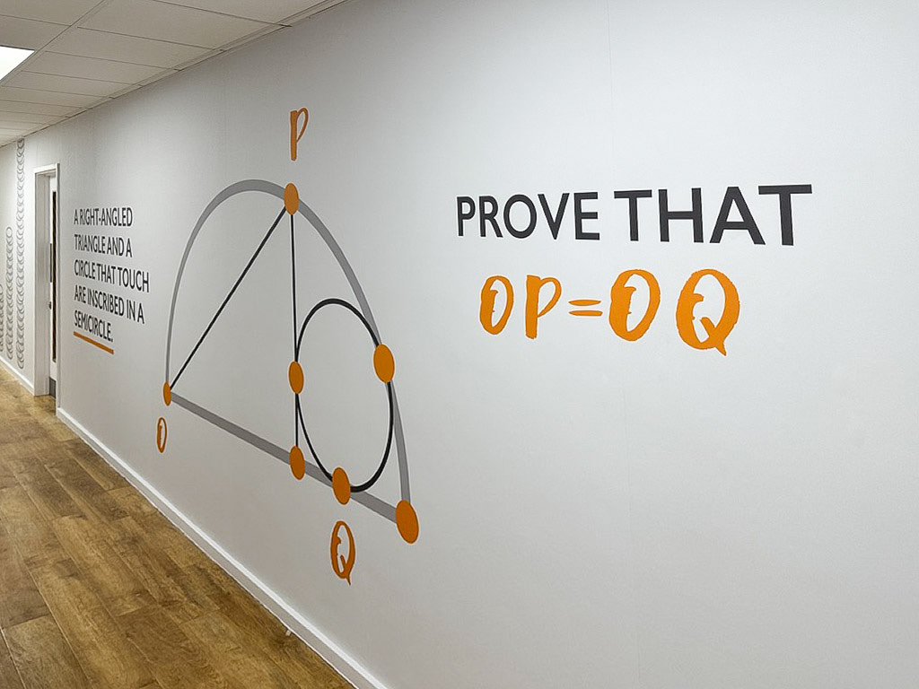 Tricky Maths Problems Wall Art - KCW4