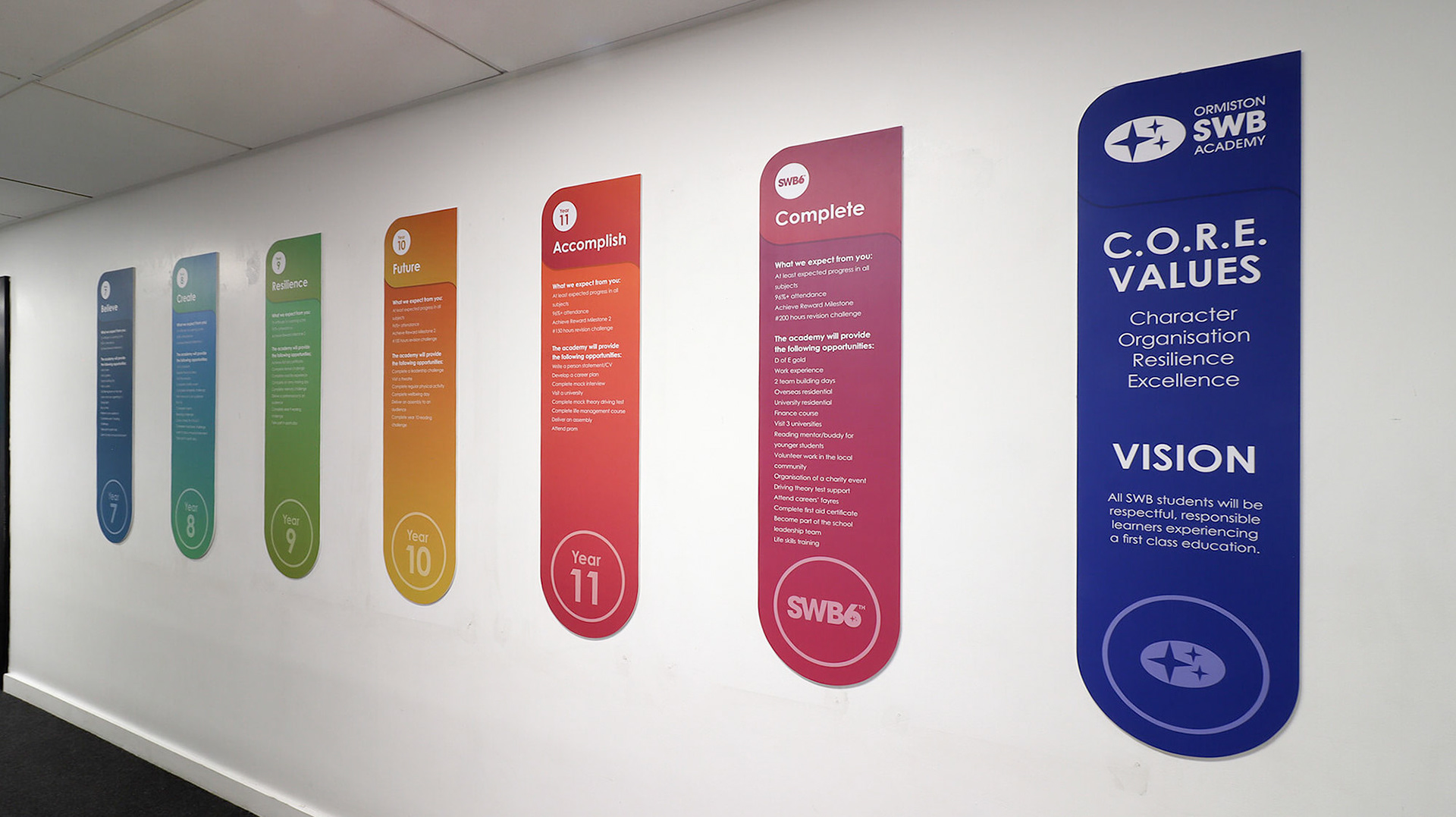 Shaped Values Wallboards - SWB1
