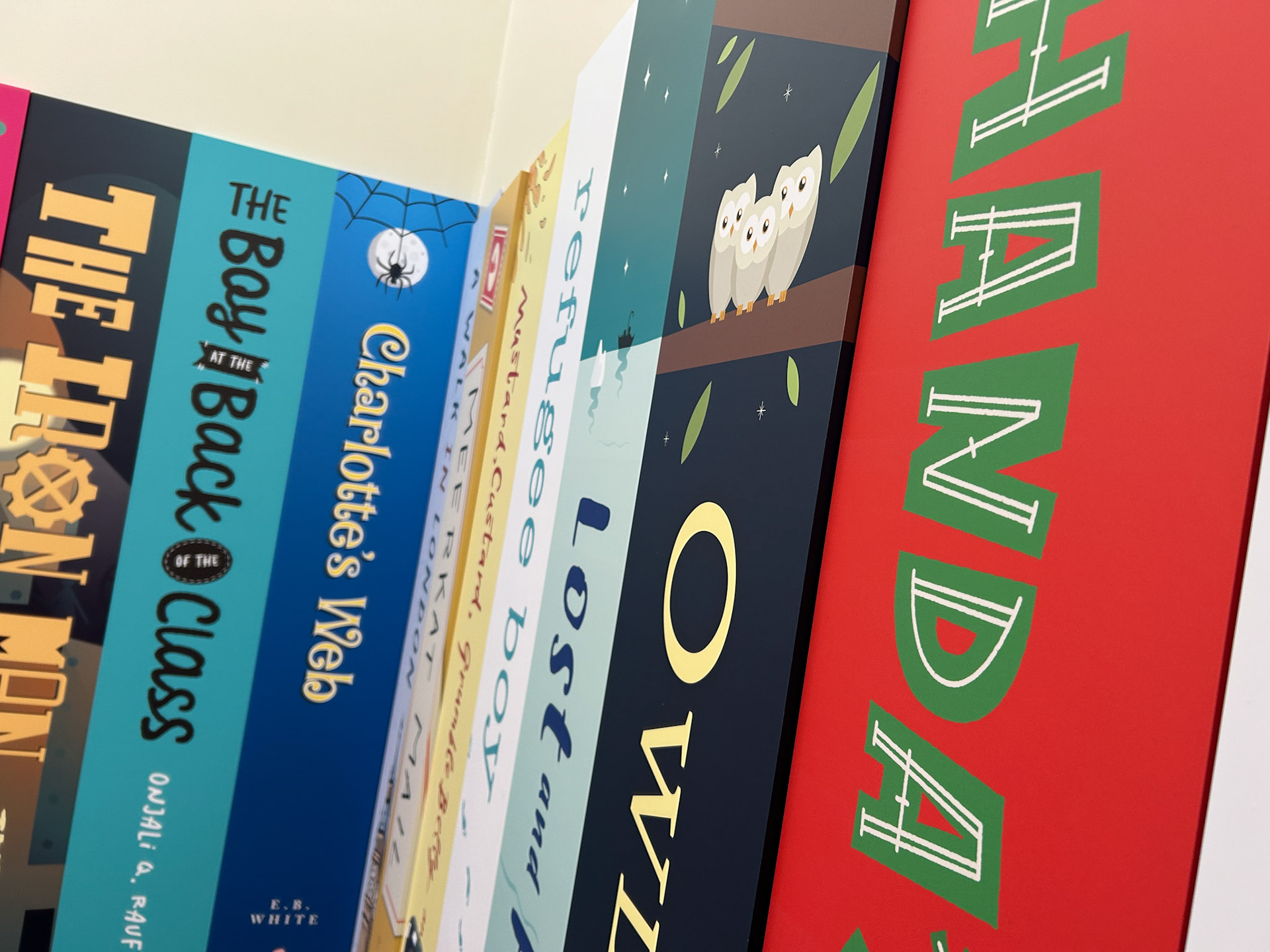Giant Chunky Book Spines - CHG01