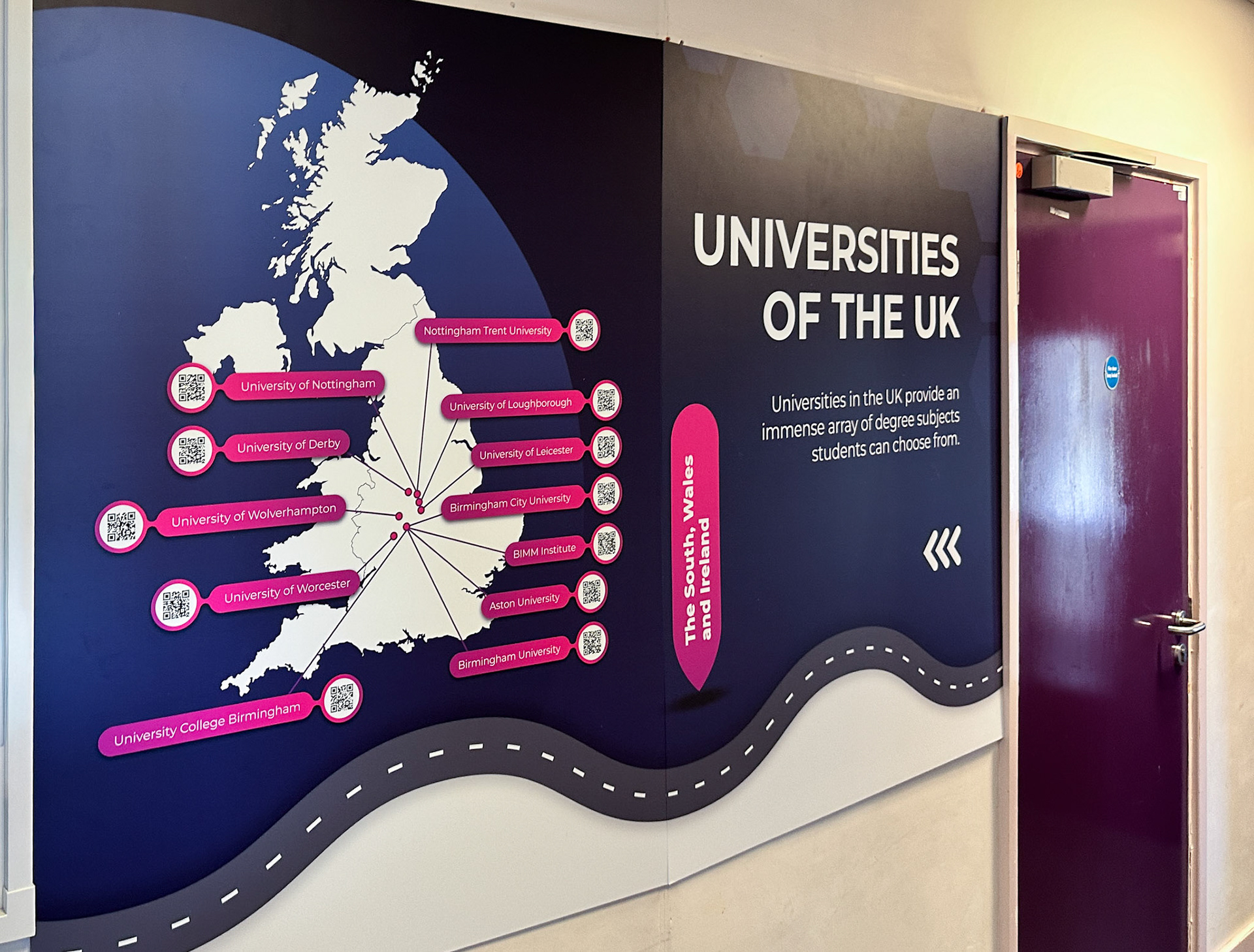 UK Universities Wallboard - KC01