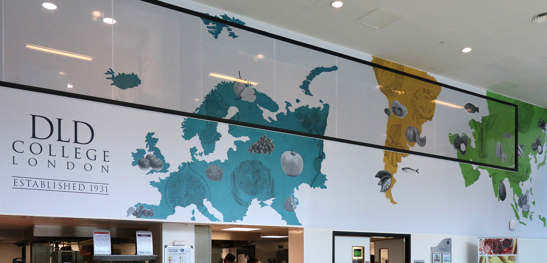 World Ingredients Canteen Wall Art - DLD01