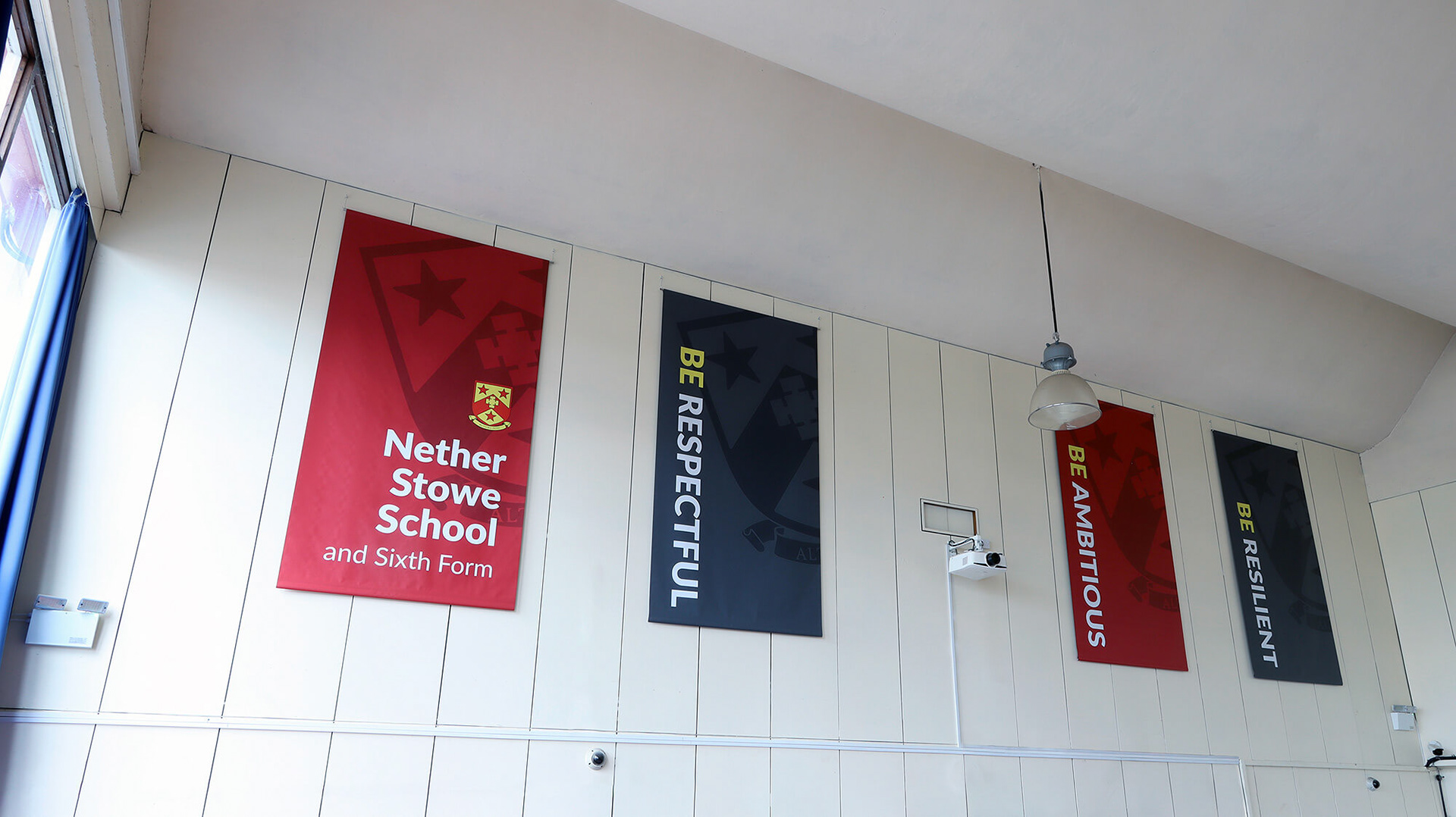 Values Banners in Hall - NSS01