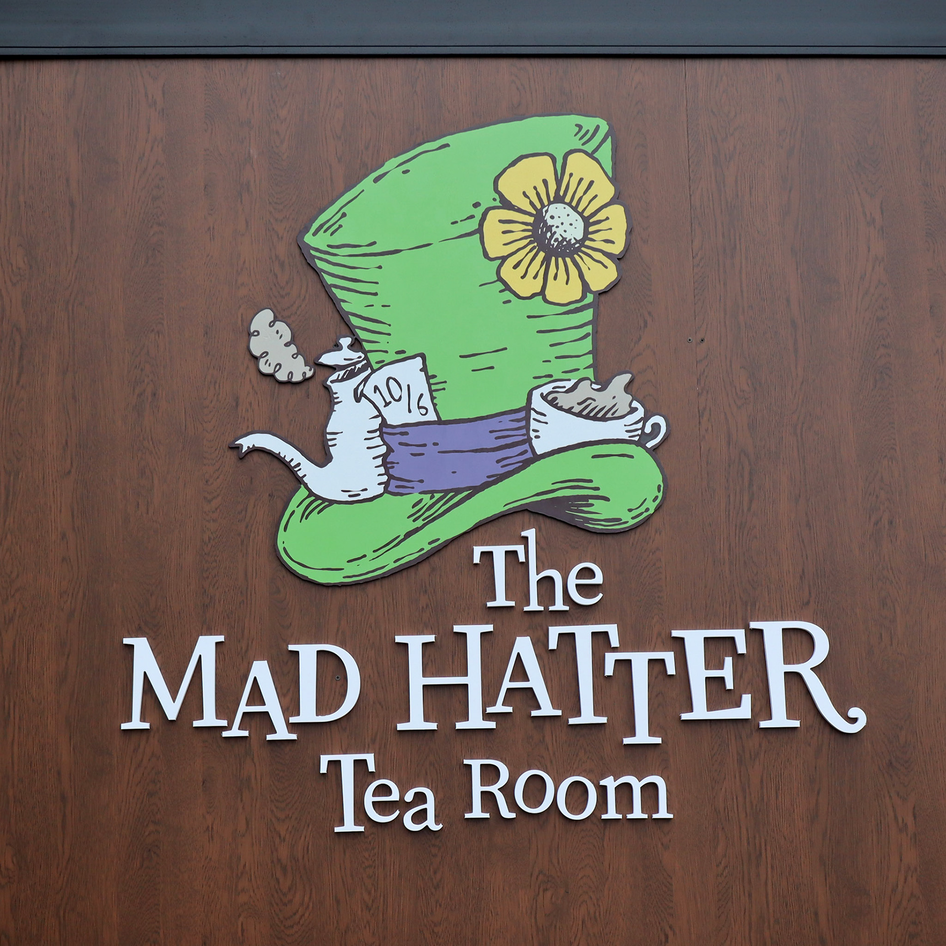 Mad Hatter Tea Room Brand and Graphics - PL01