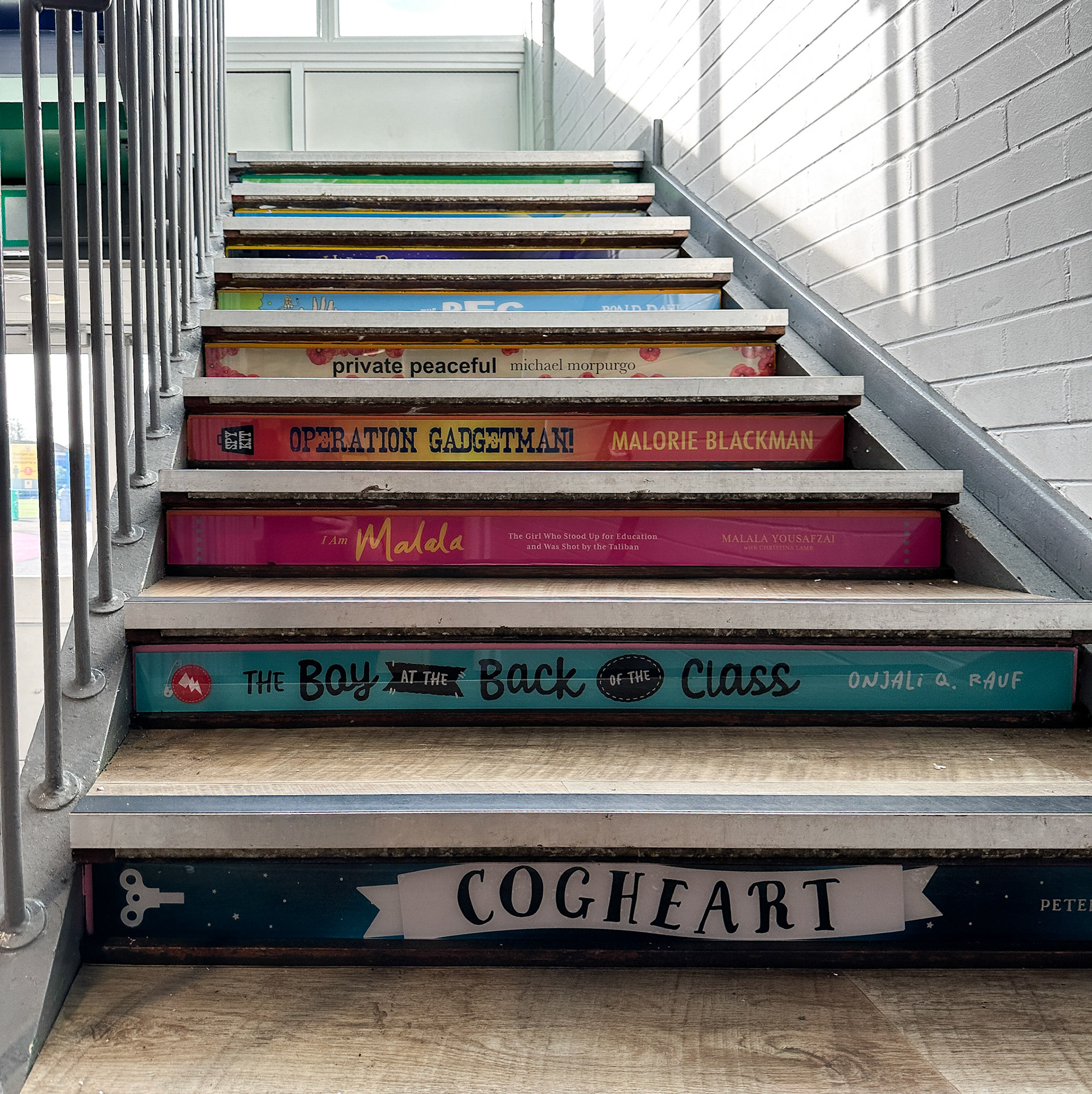 Book Spines  Stair Riser Graphics - CHIV01