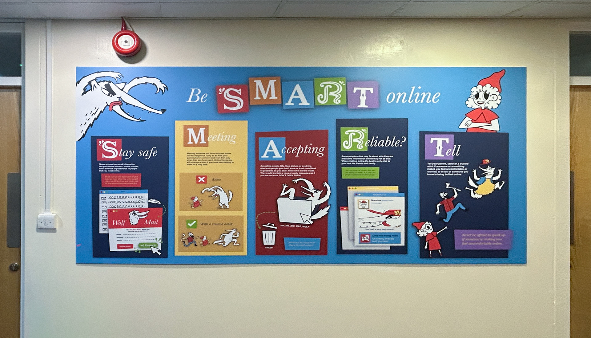 Little Red E-Safety Wallboard - SCA1