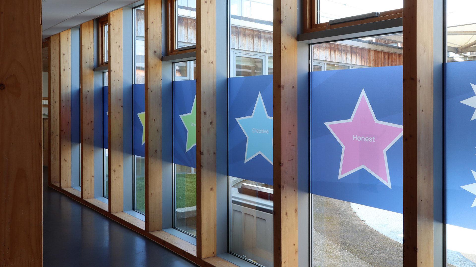 Stars School Values Wall Art - STOW9