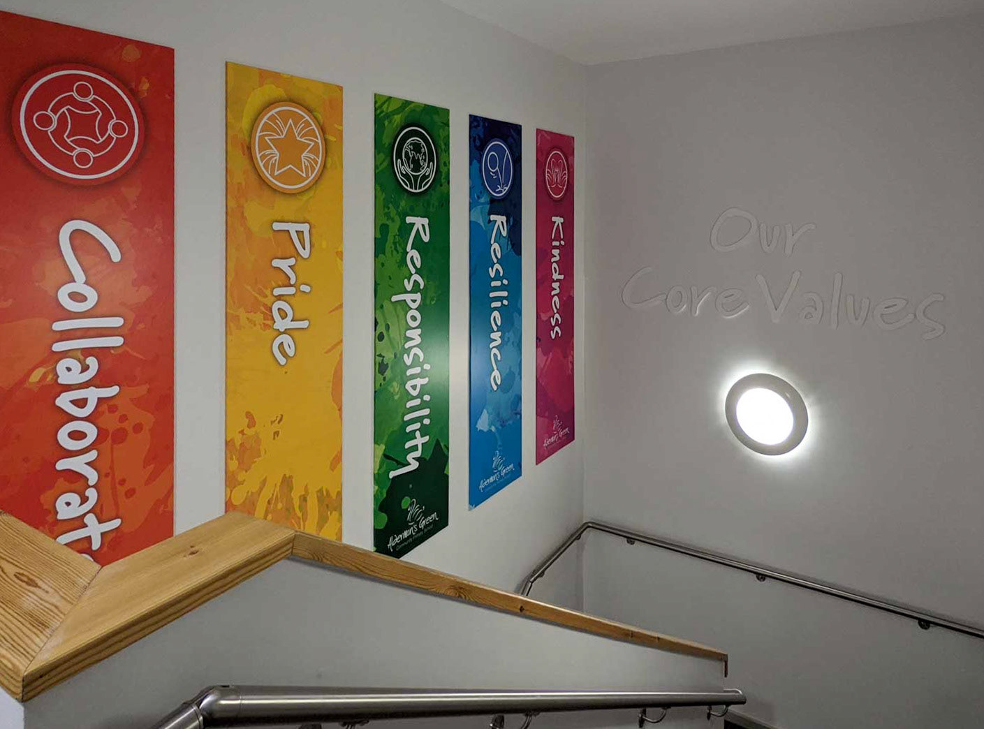 Inky Splashes Values Wallboards - AGS1