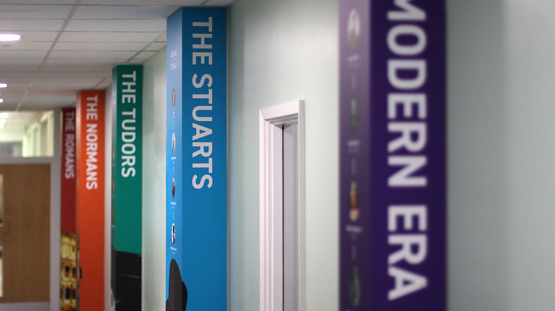 History Eras - Rainbow Column Wraps - NS01