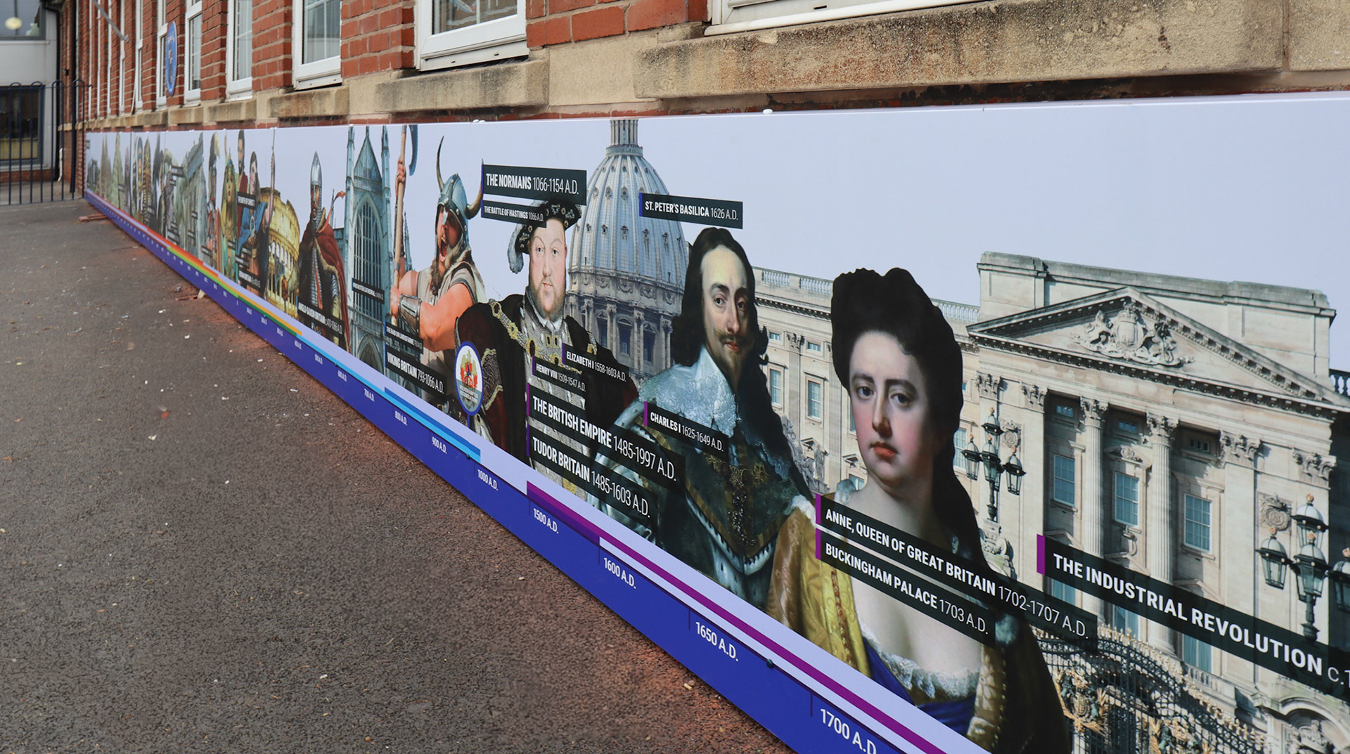 History Through The Ages Timeline - Exterior 02