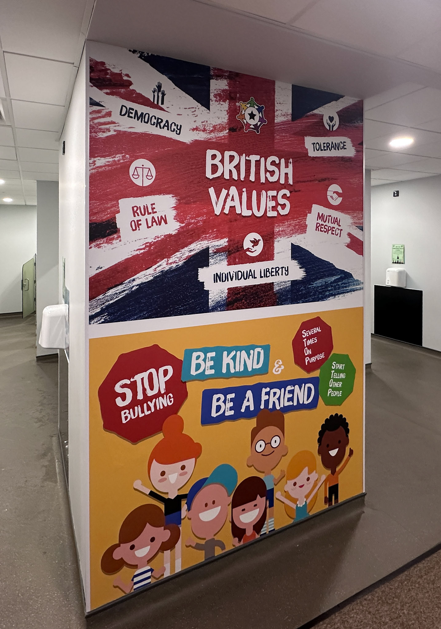 Anti-Bullying &amp; Values Wall Art - CIS01