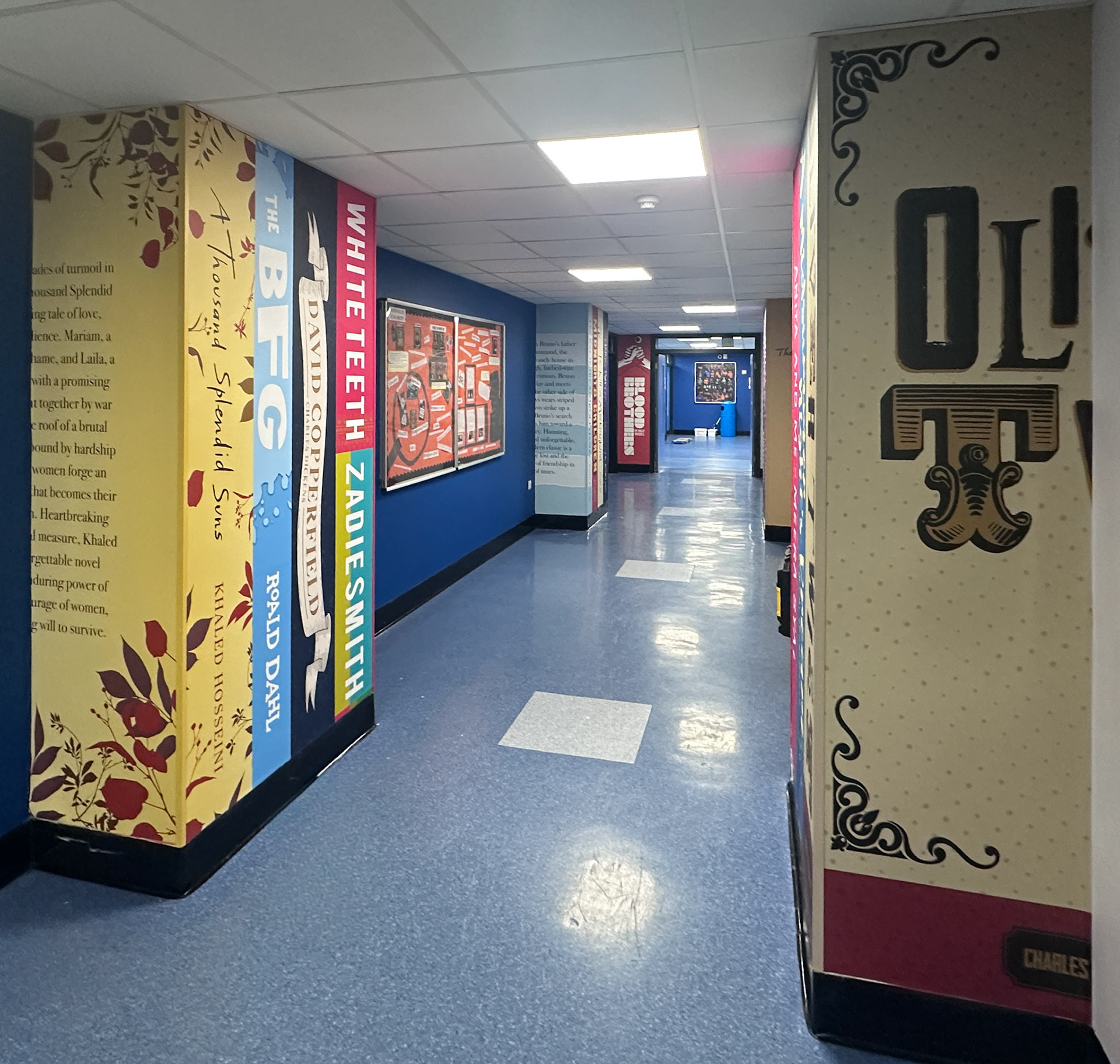 Book Spine Columns - 01