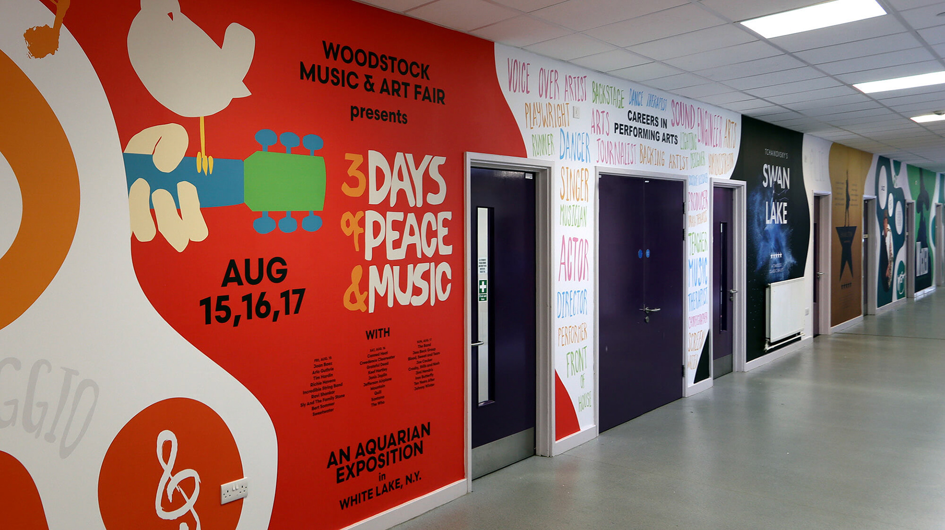 Mixed Arts Wonderwall - Funky Colourful 05