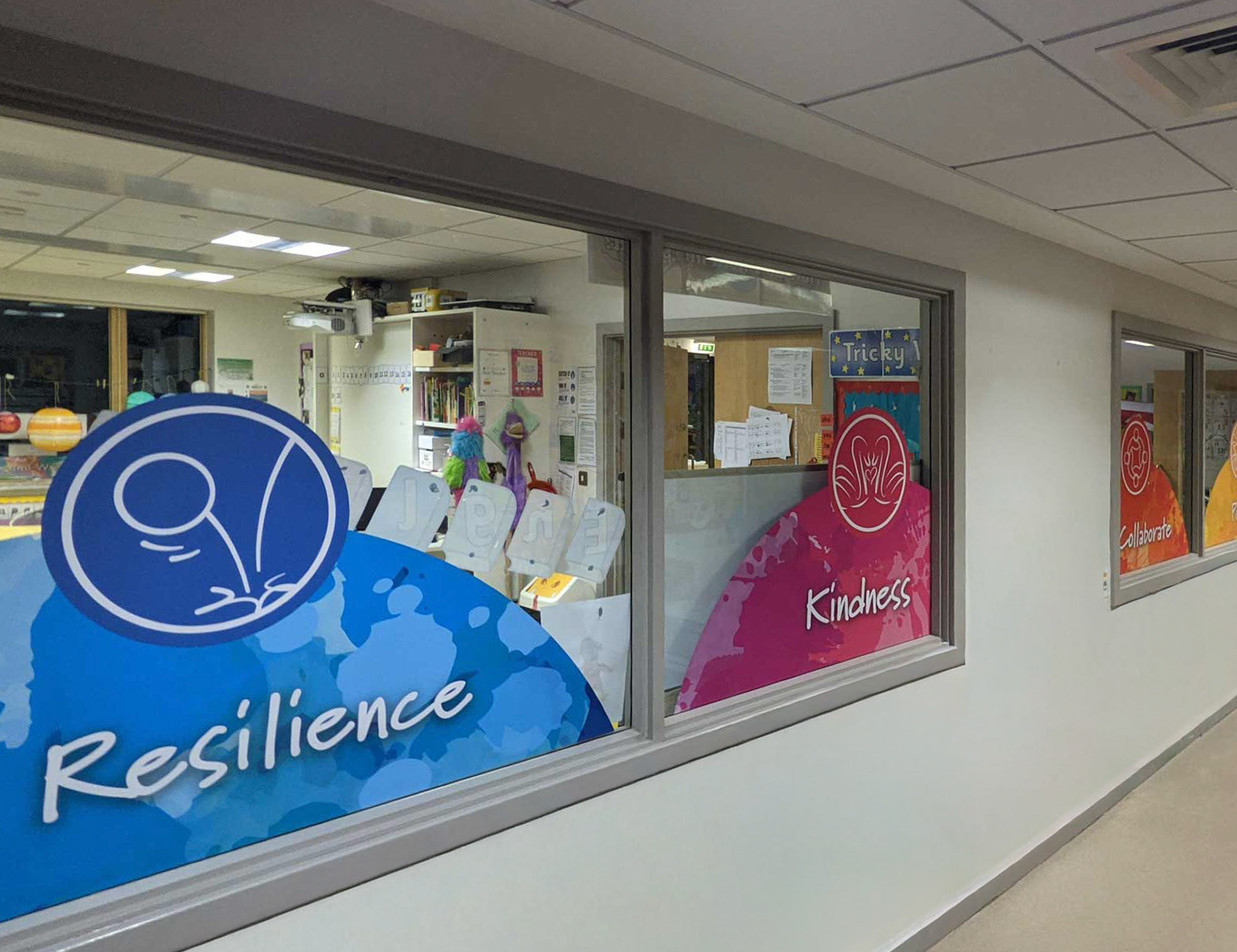 Inky Splashes Values Window Graphics - AGS1