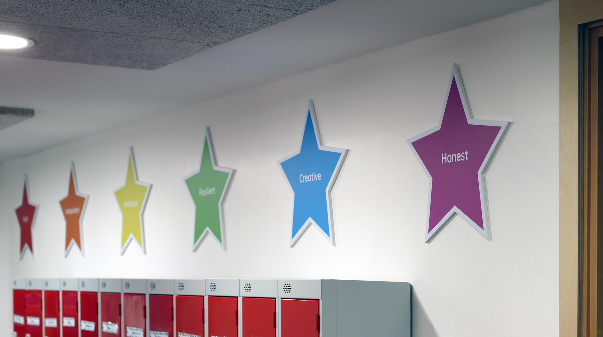 Stars School Values Wall Art - STOW4