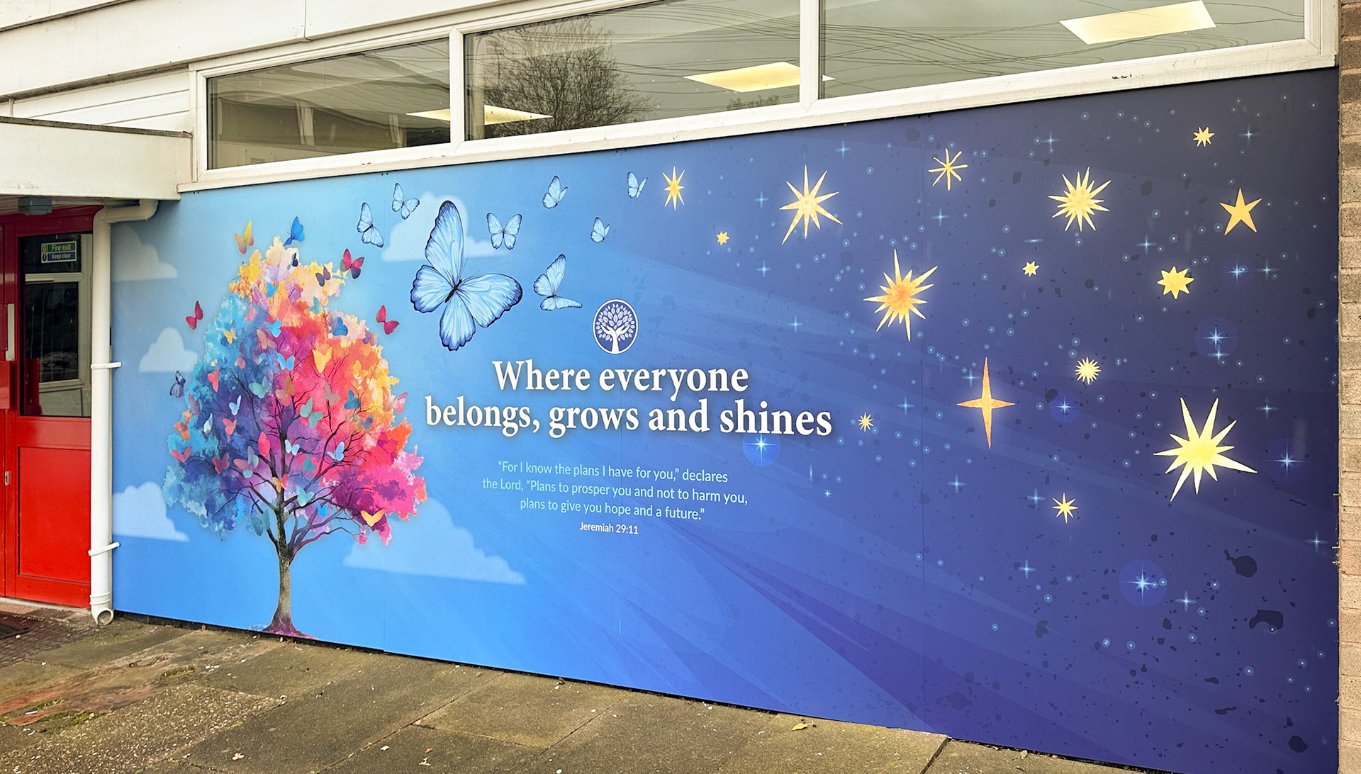 External Values Wall Display - SGN02