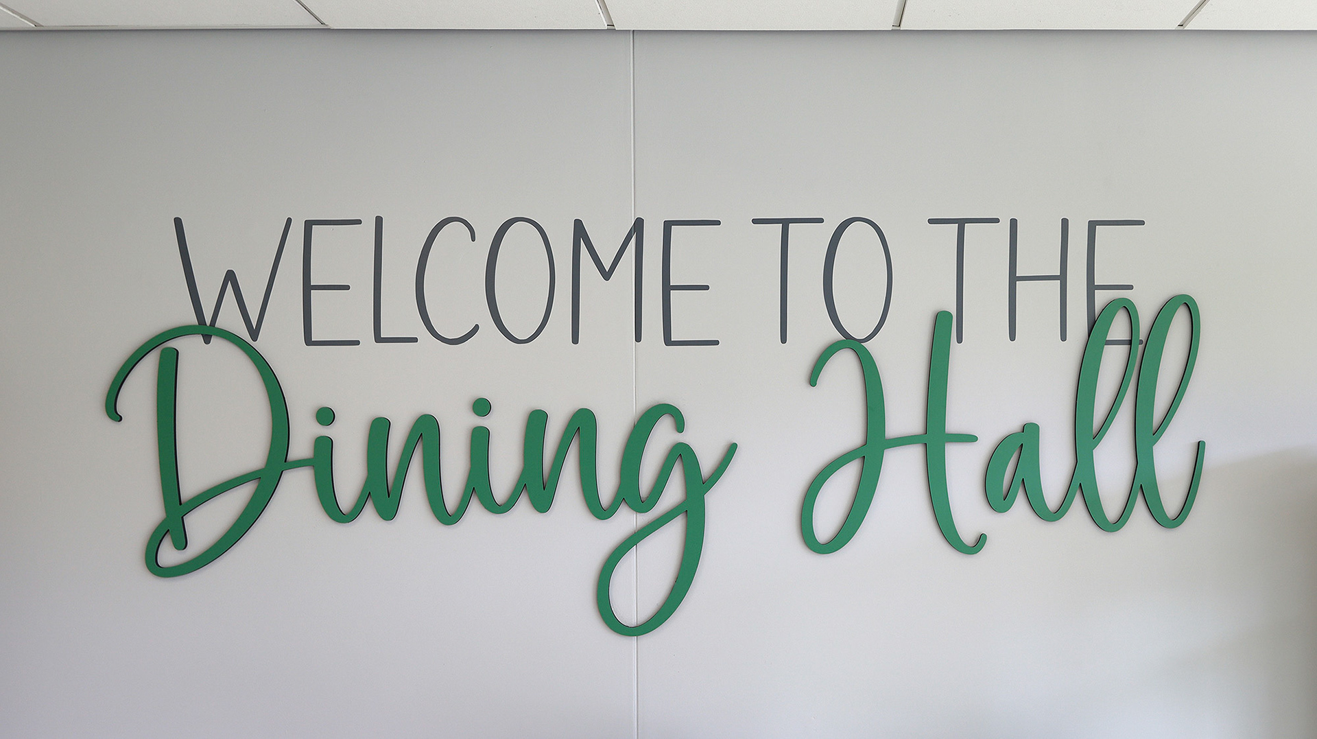 Dining Hall Letering 01