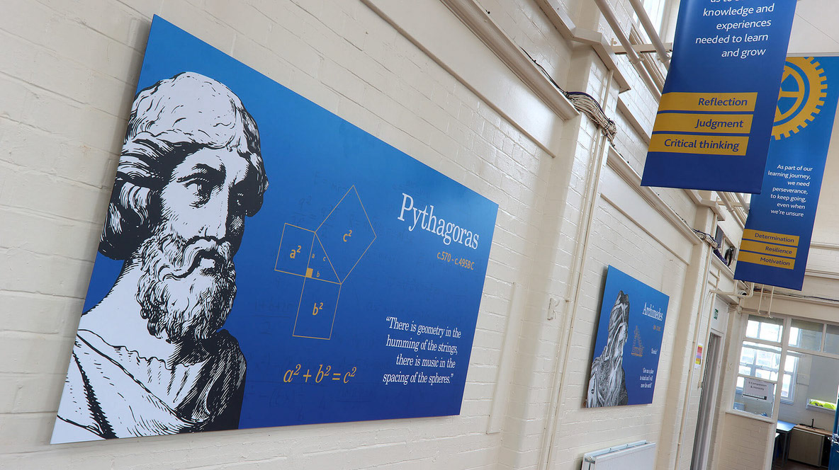 Maths Greats Wall Boards - ABO1