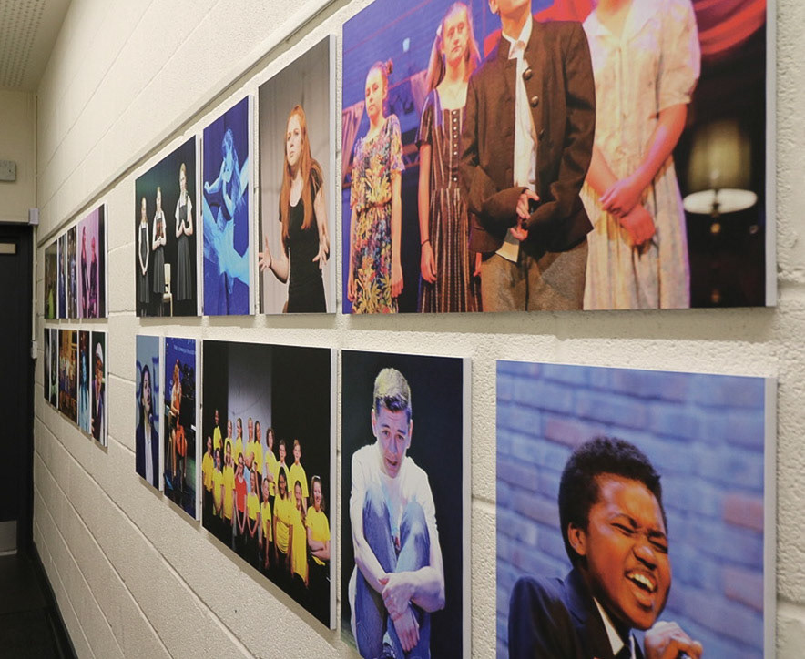 Magnetic Wallboard Set Theatre Images - LHS2