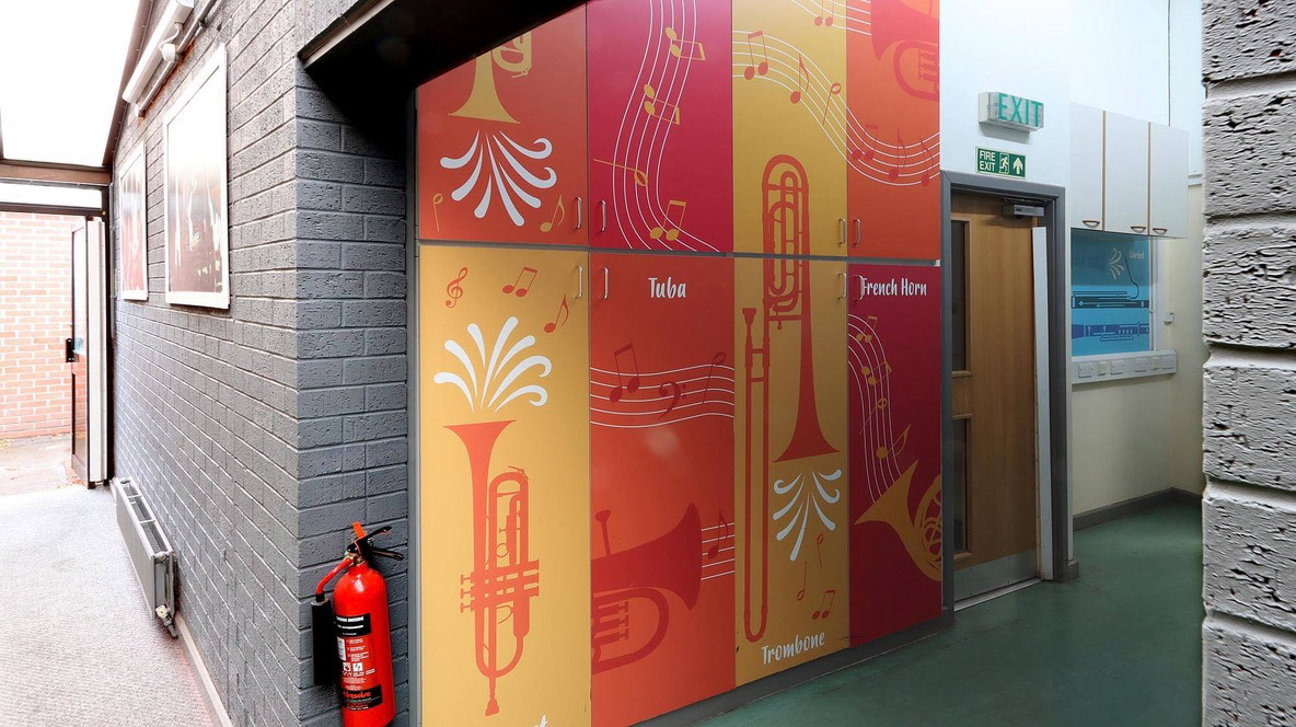 Illustrated Instruments - Cupboard Door Wraps 01