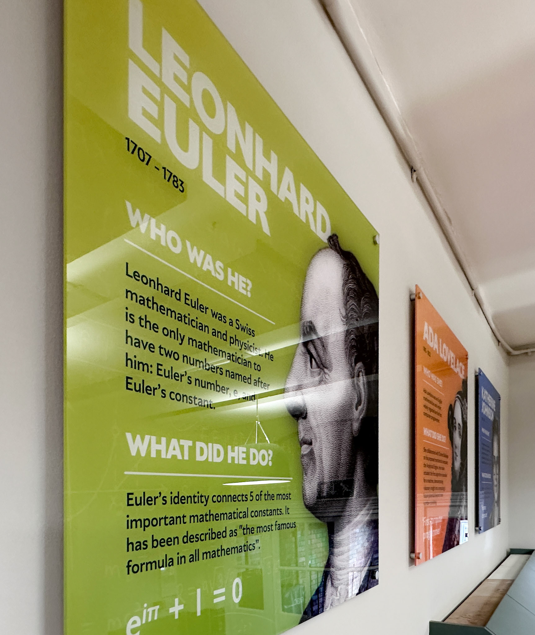 Maths Greats Acrylic Wallboards 01