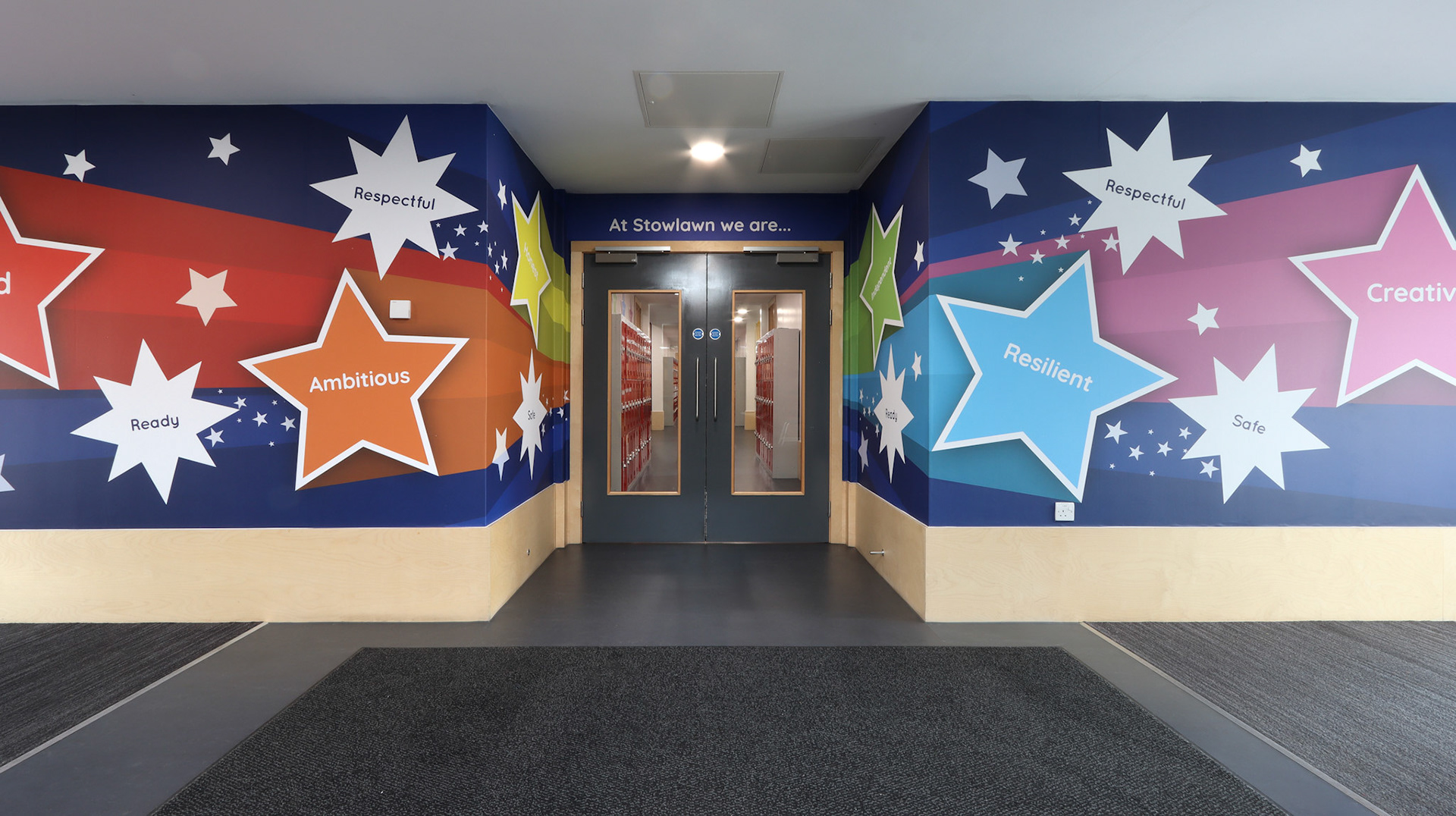 Stars School Values Wall Art - STOW2