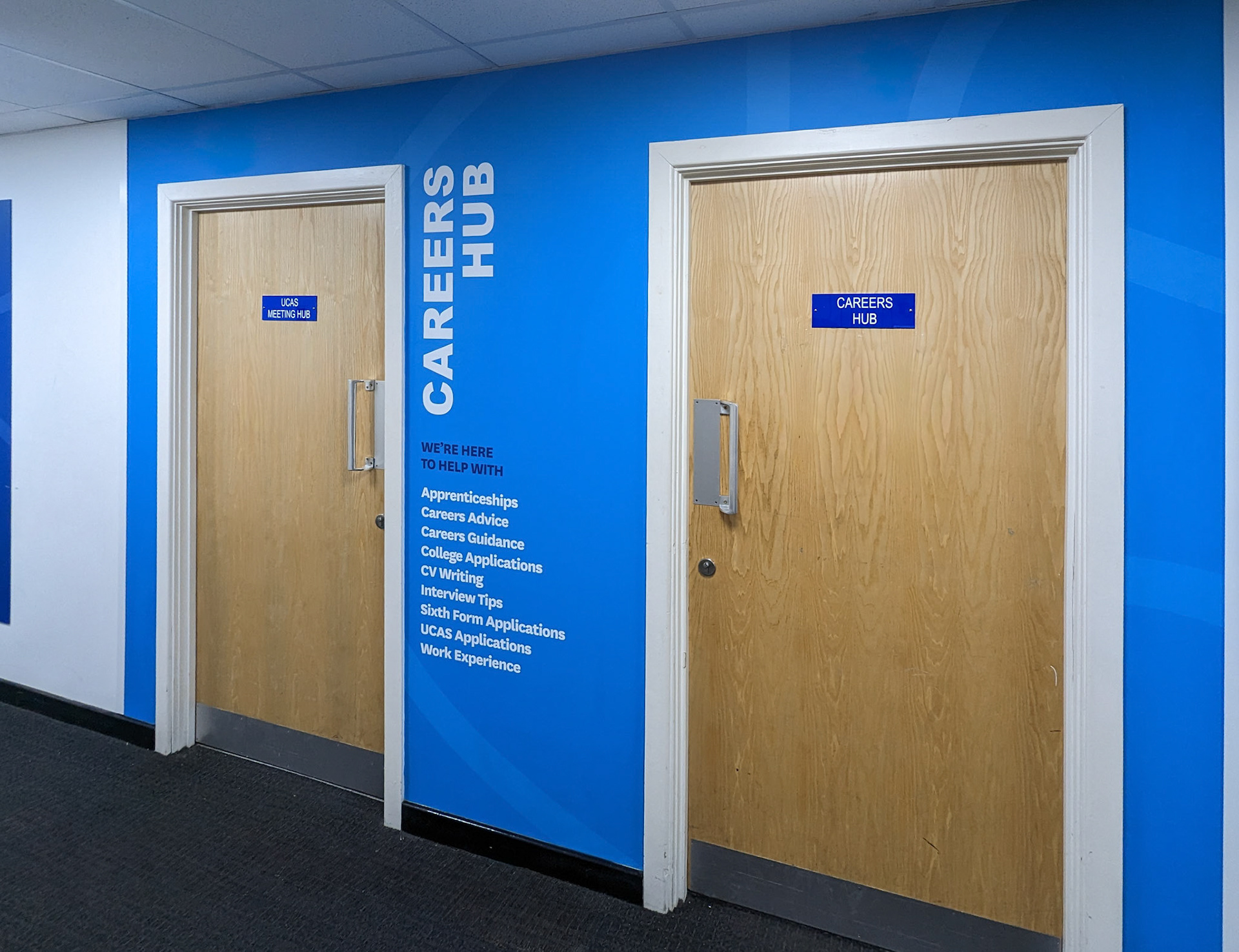 Careers Hub Wall Graphics - SAS01