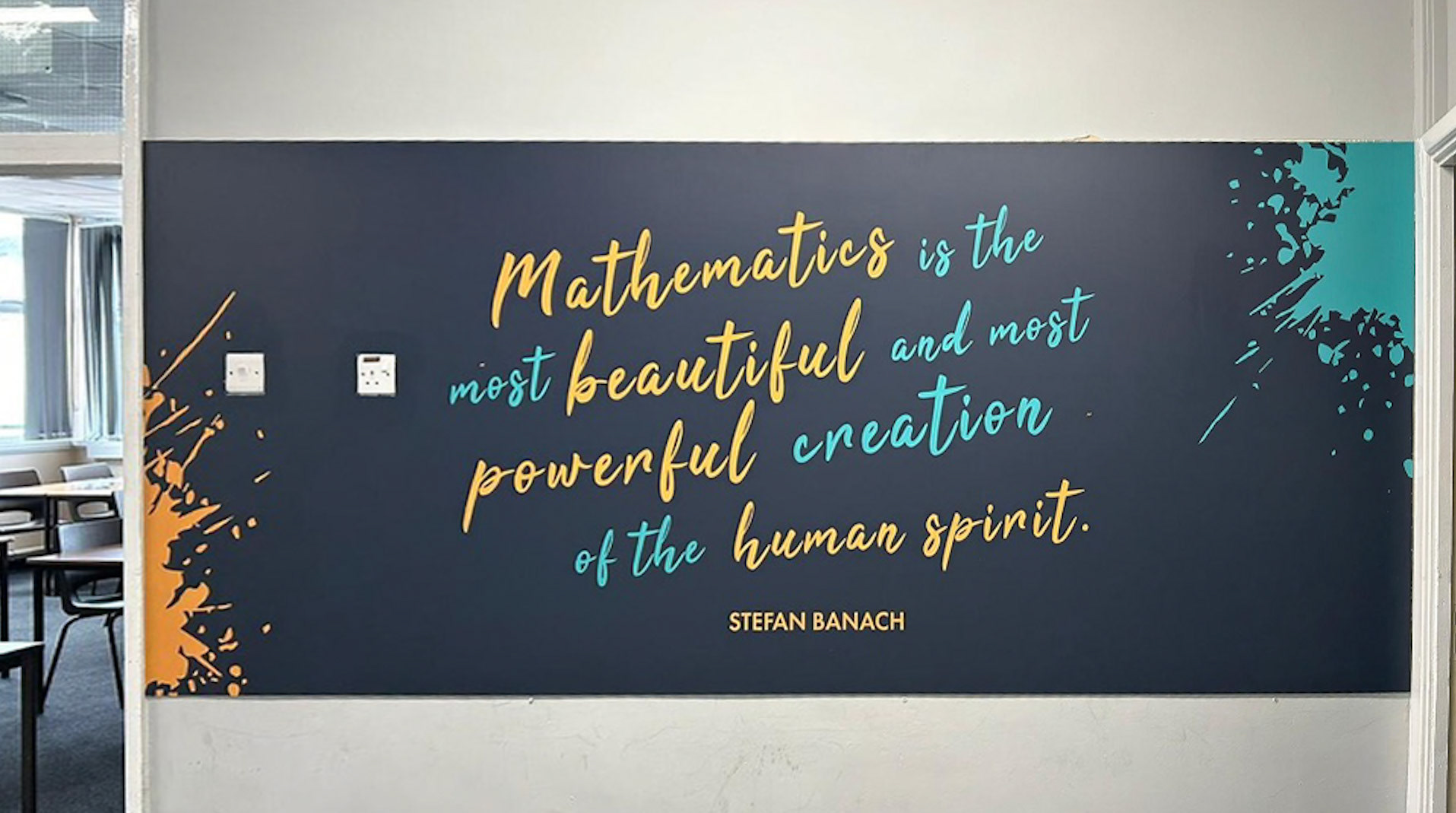 Maths Quotes Inky Style - BWAS2