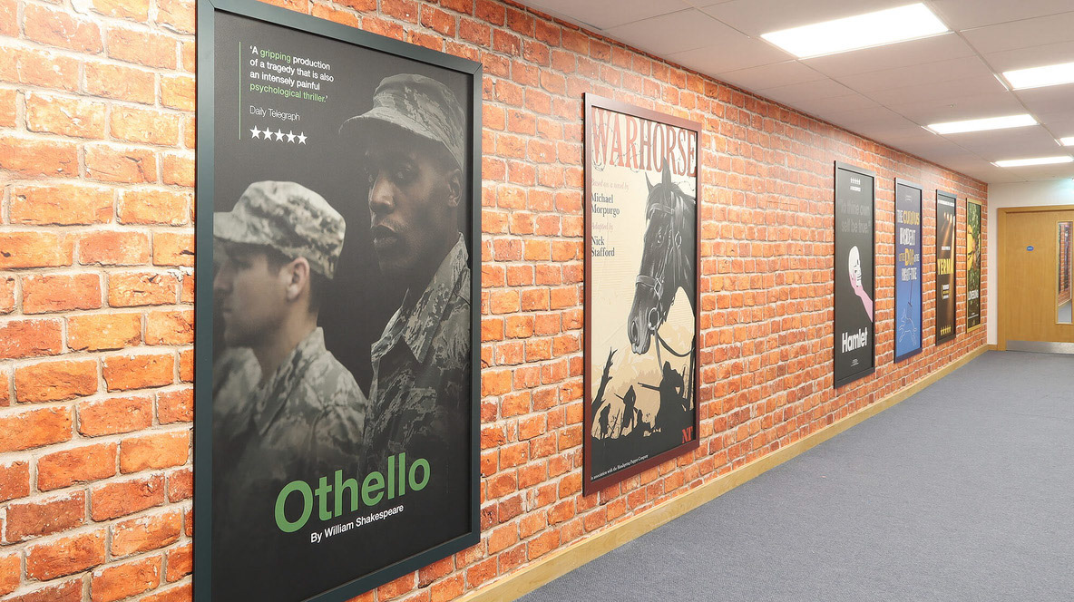 Drama - Show Posters on Brick Wall - 03