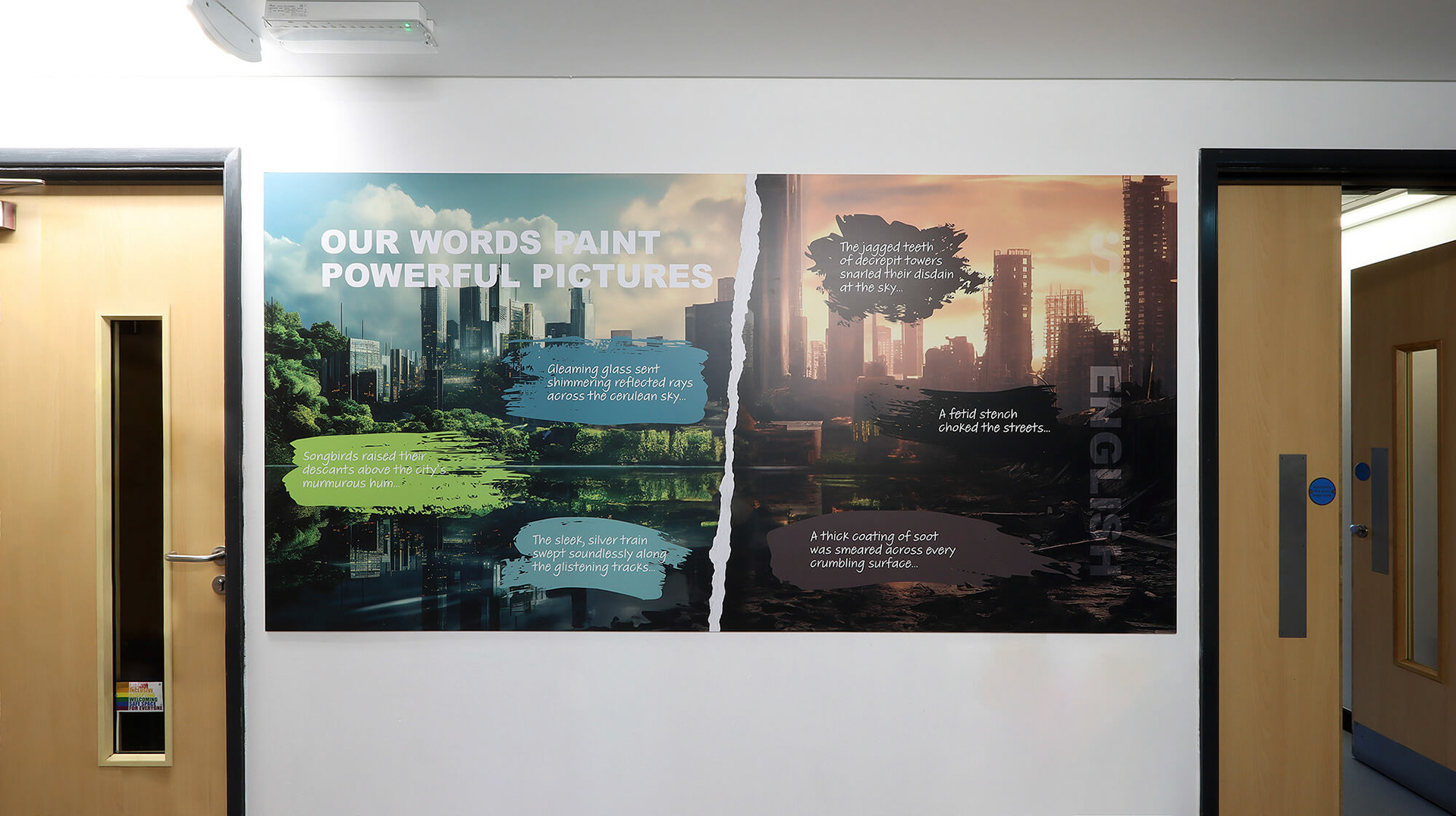 English Creative Writing Wallboard 2