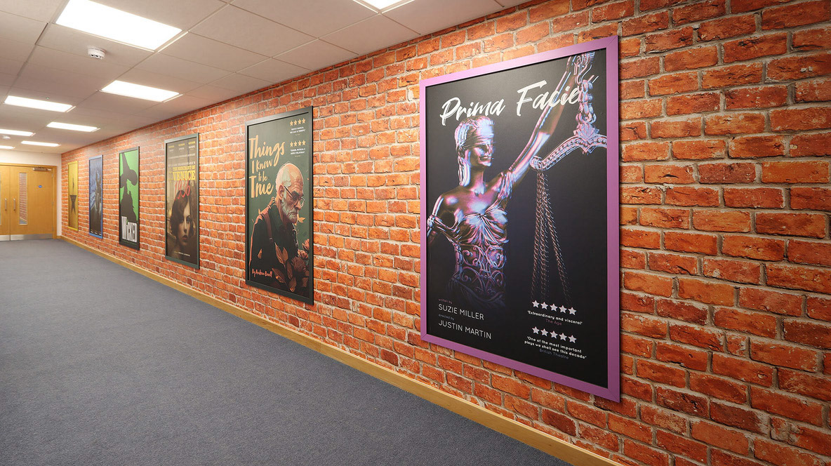 Drama - Show Posters on Brick Wall - 02