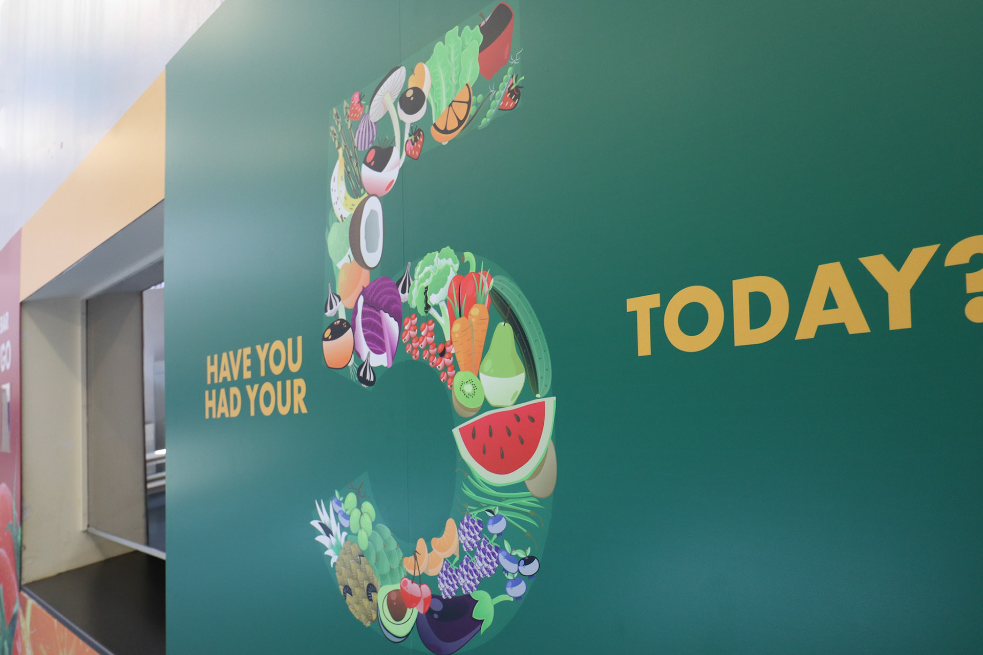 Five a Day Servery Wall Art