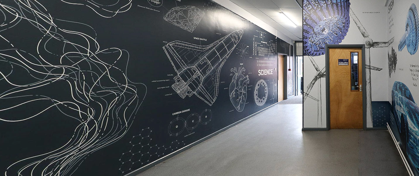 Blueprint Science &amp; STEM Wall Art 01
