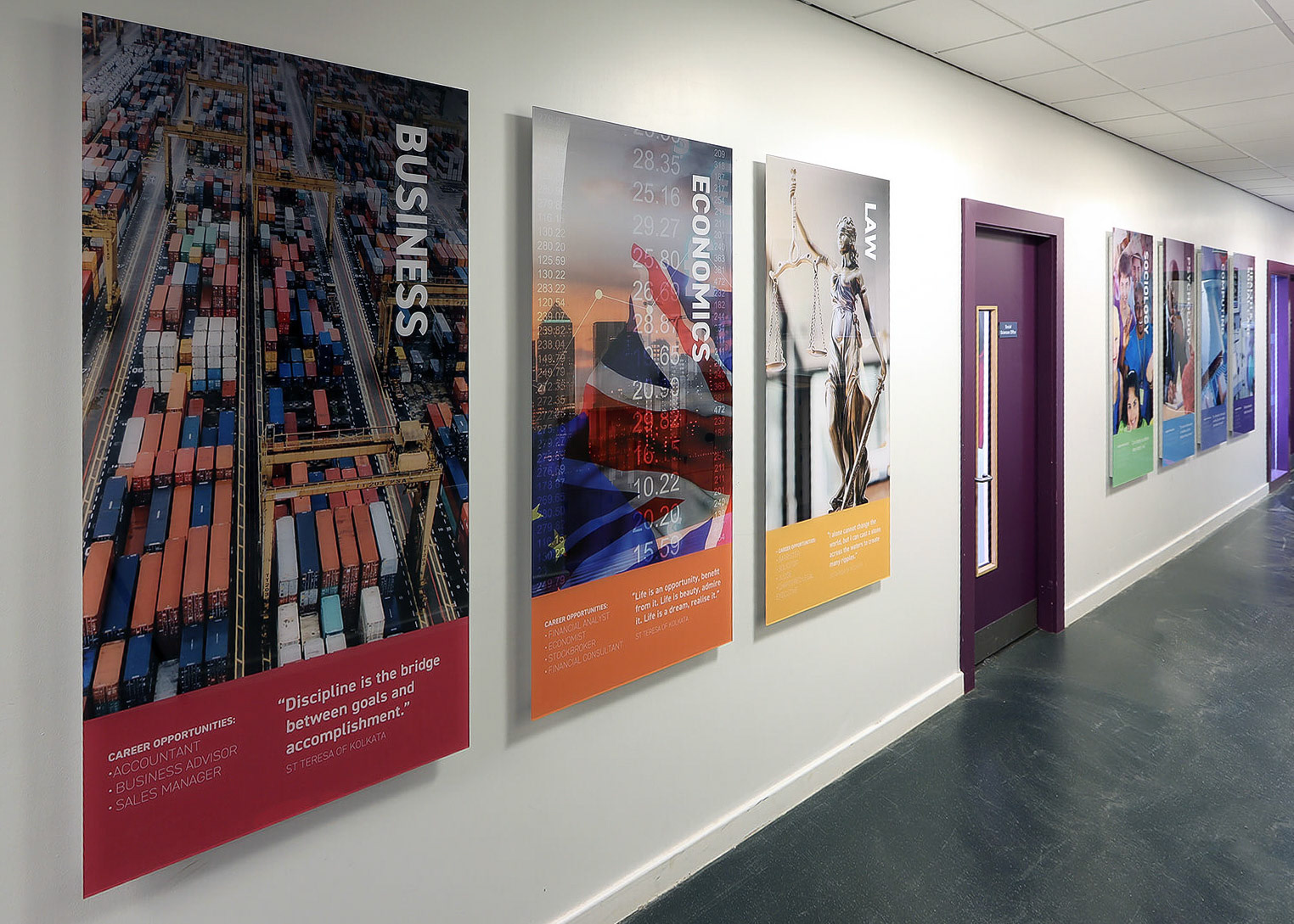 Subject Careers Wallboards - STED03