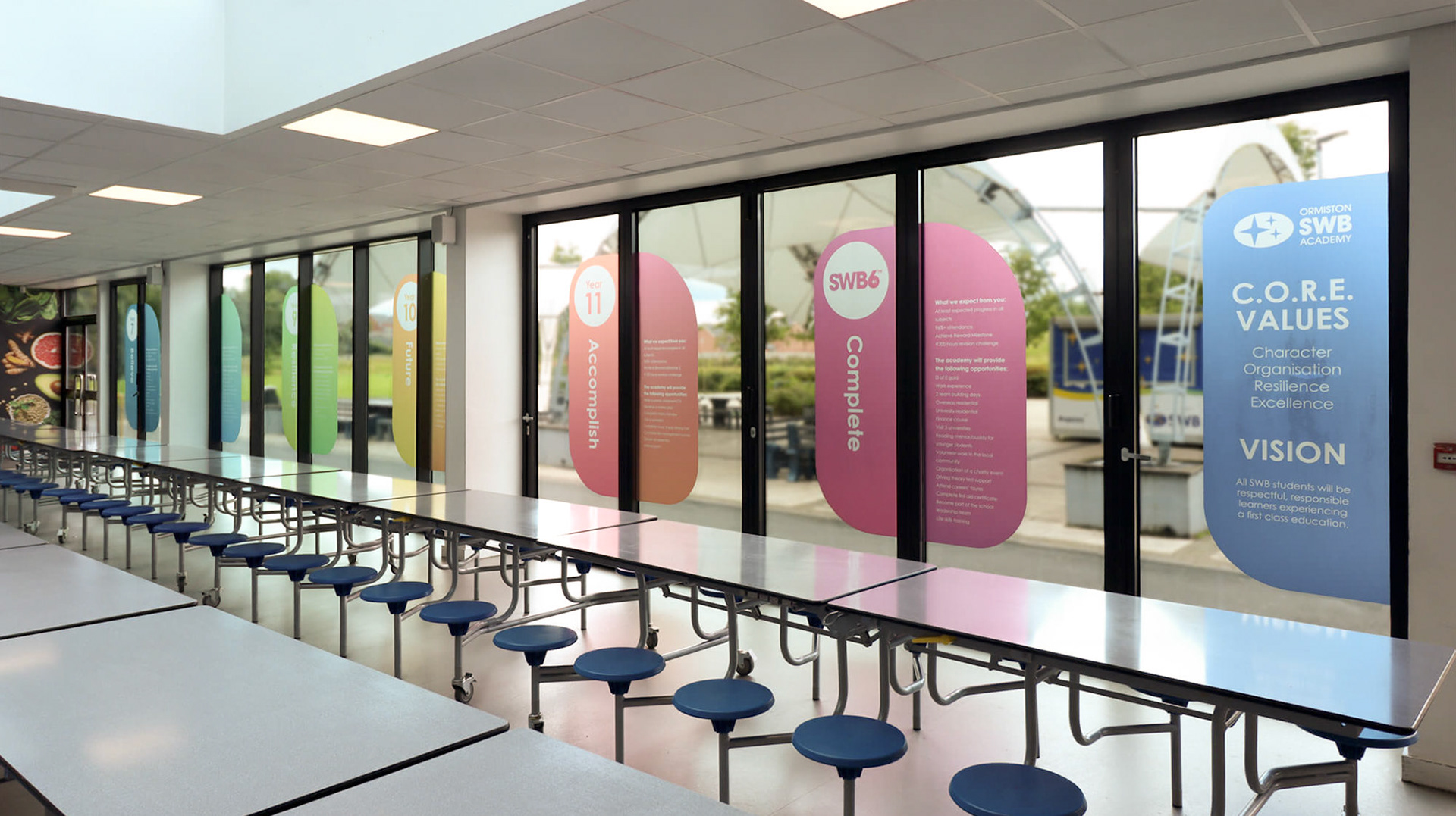 Shaped Values Window Graphics - SWB1