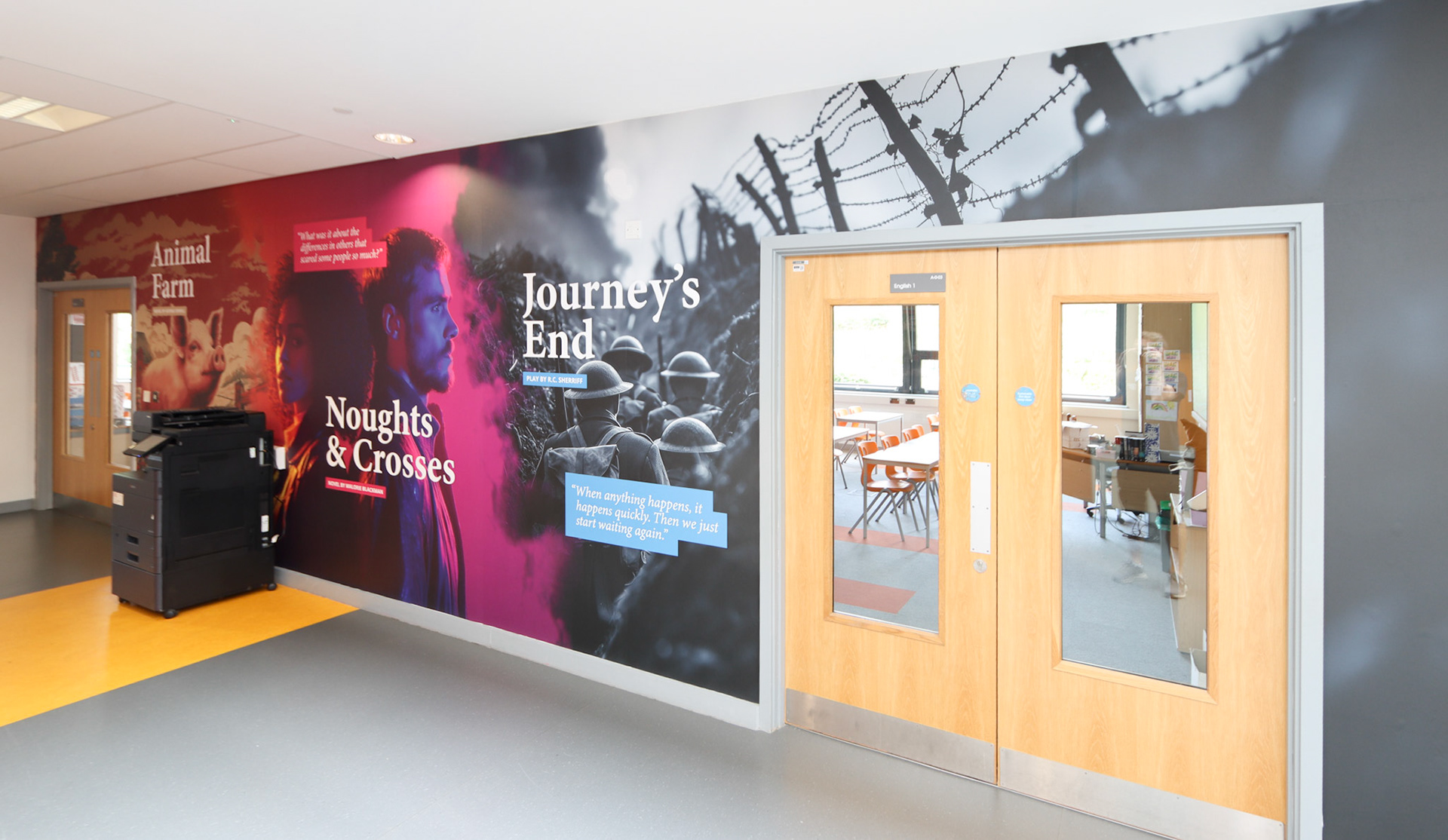 GCSE Texts Image Wall Art - TOA1