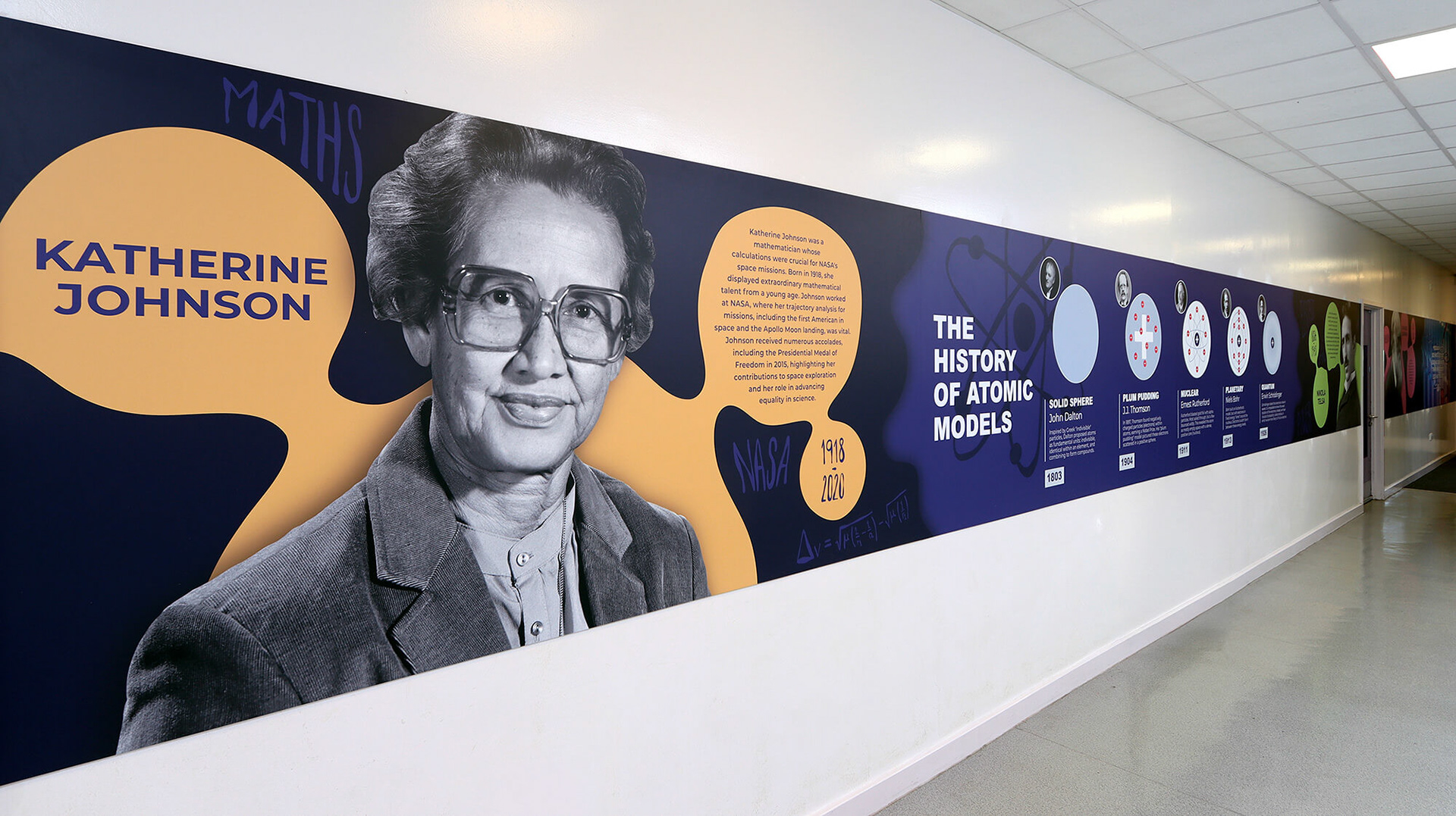 Science Corridor Panel Display - KC