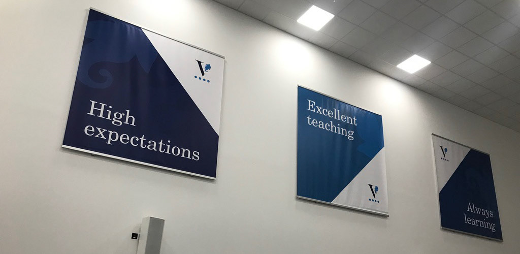 Hanging Keder Banners Main Hall - AV01