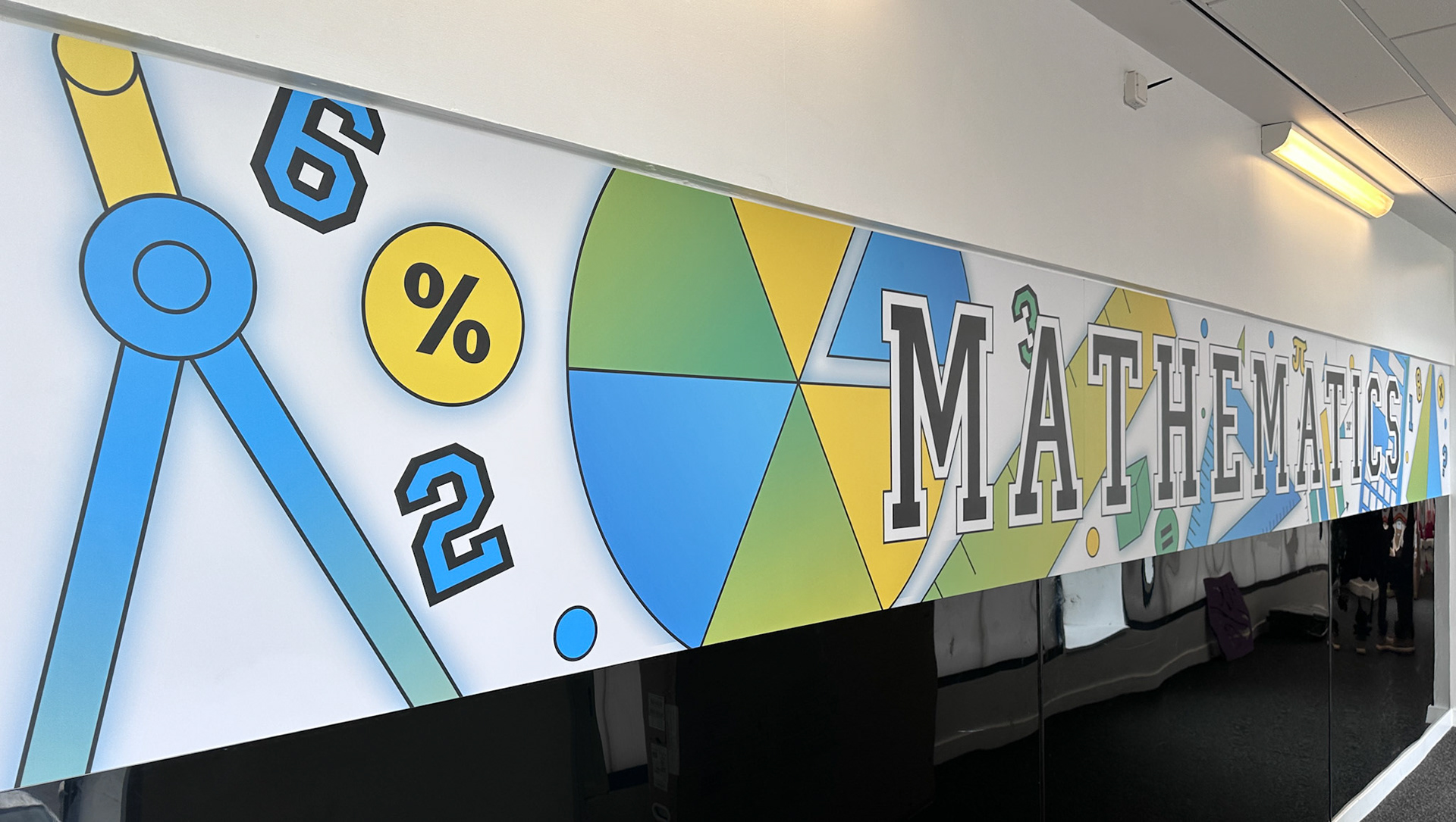 Maths Departmwent Sign - ONEW2