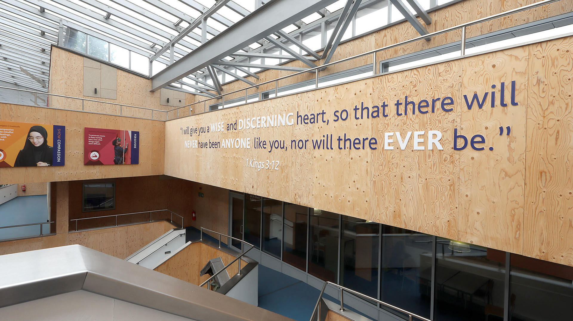 Atrium Values Wallboards &amp; Mission - ASA2