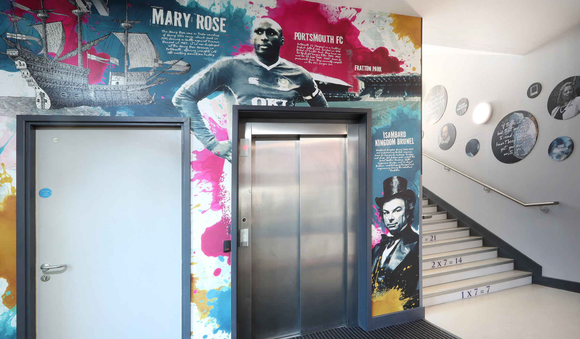 This is Portsmouth Wall Art - ACA1