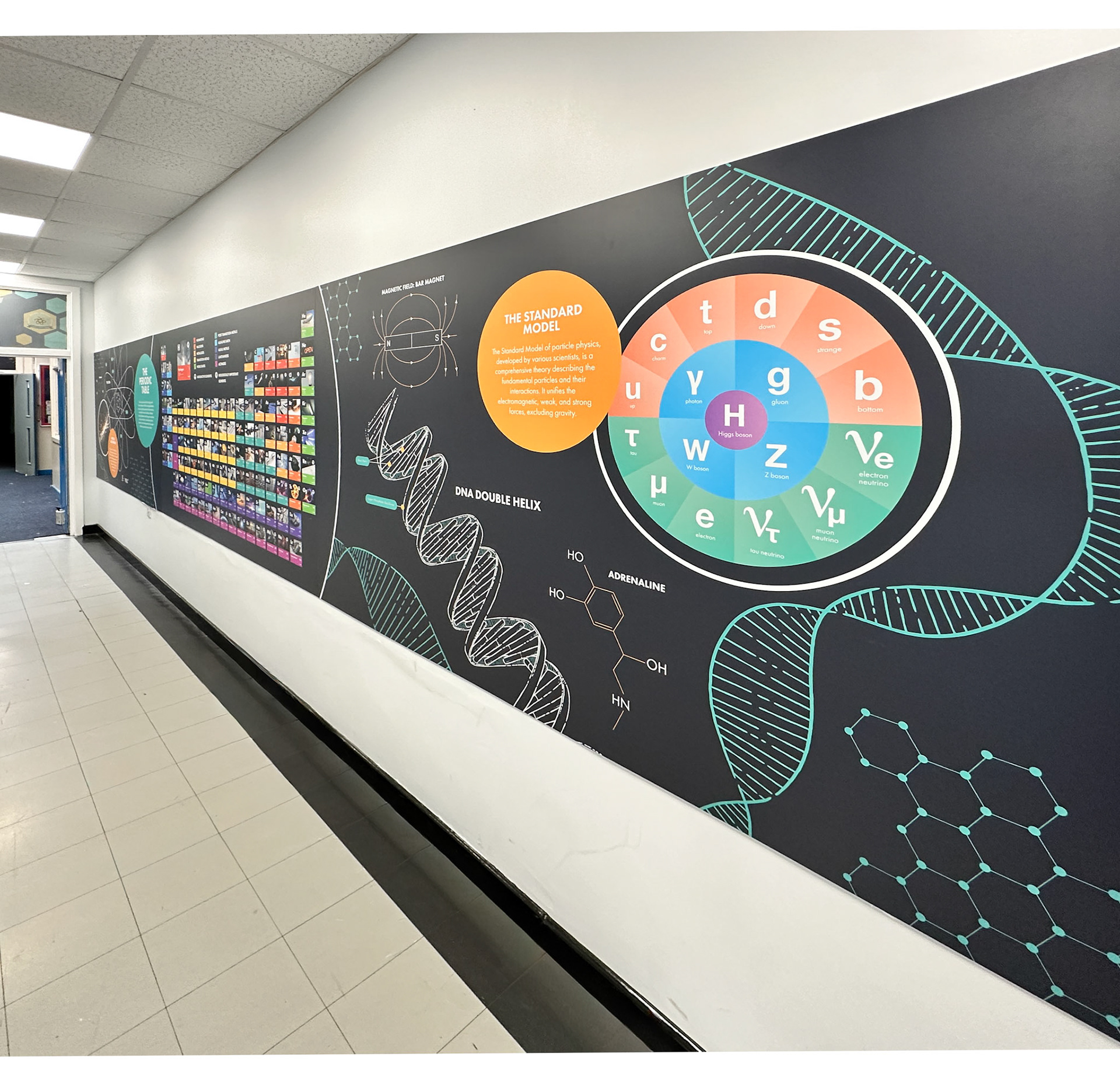 Science Corridor Panel Display - BWAS2
