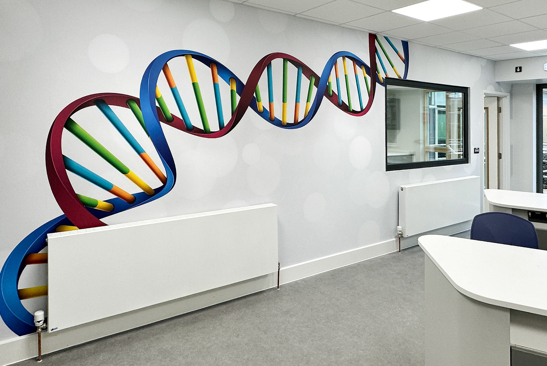 DNA Science Lab Wall Art - HABS1