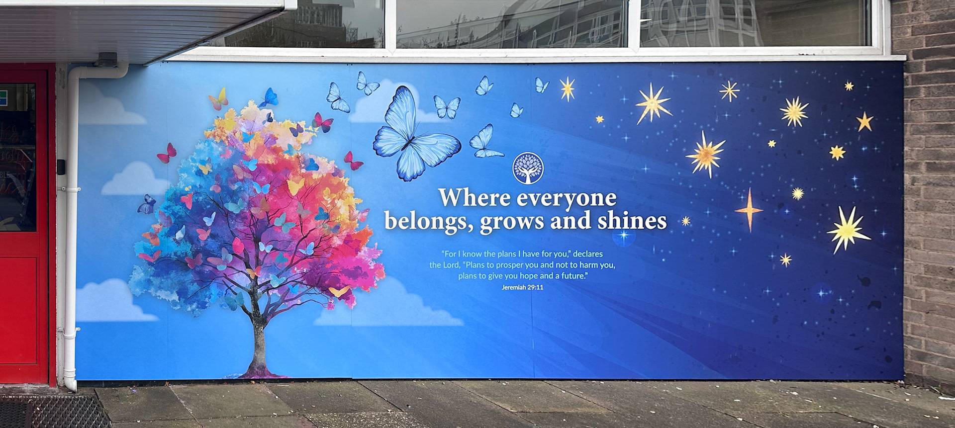 External Values Wall Display - SGN01