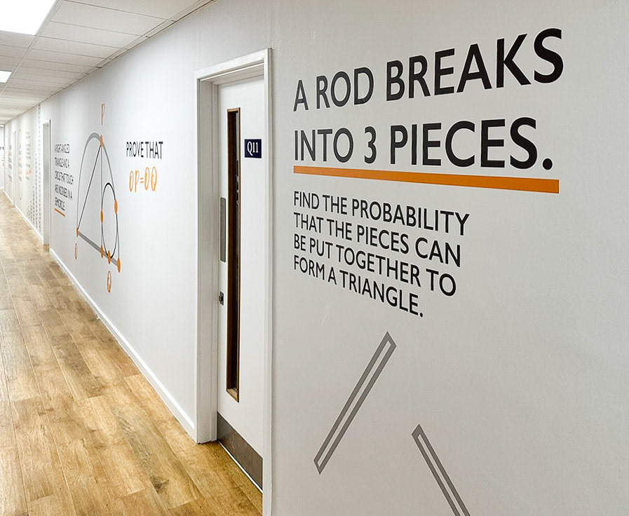 Tricky Maths Problems Wall Art - KCW5