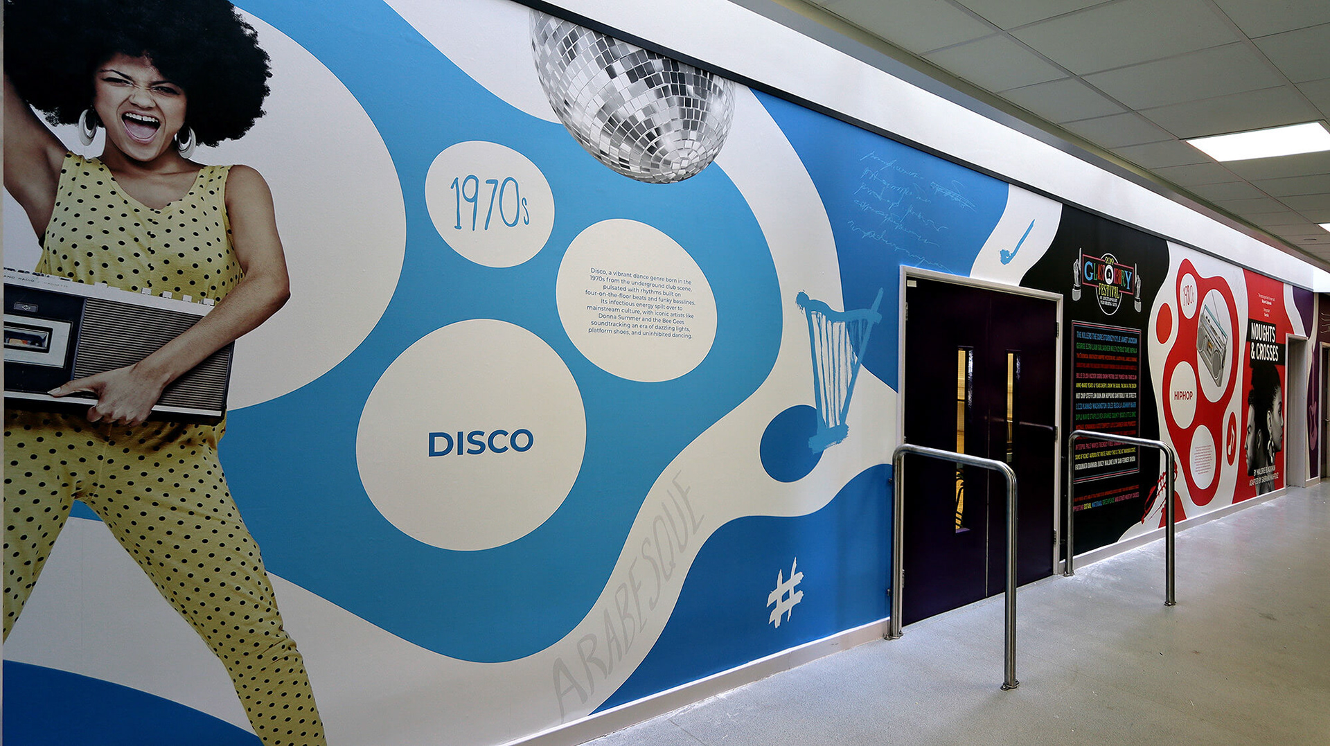 Mixed Arts Wonderwall - Funky Colourful 02