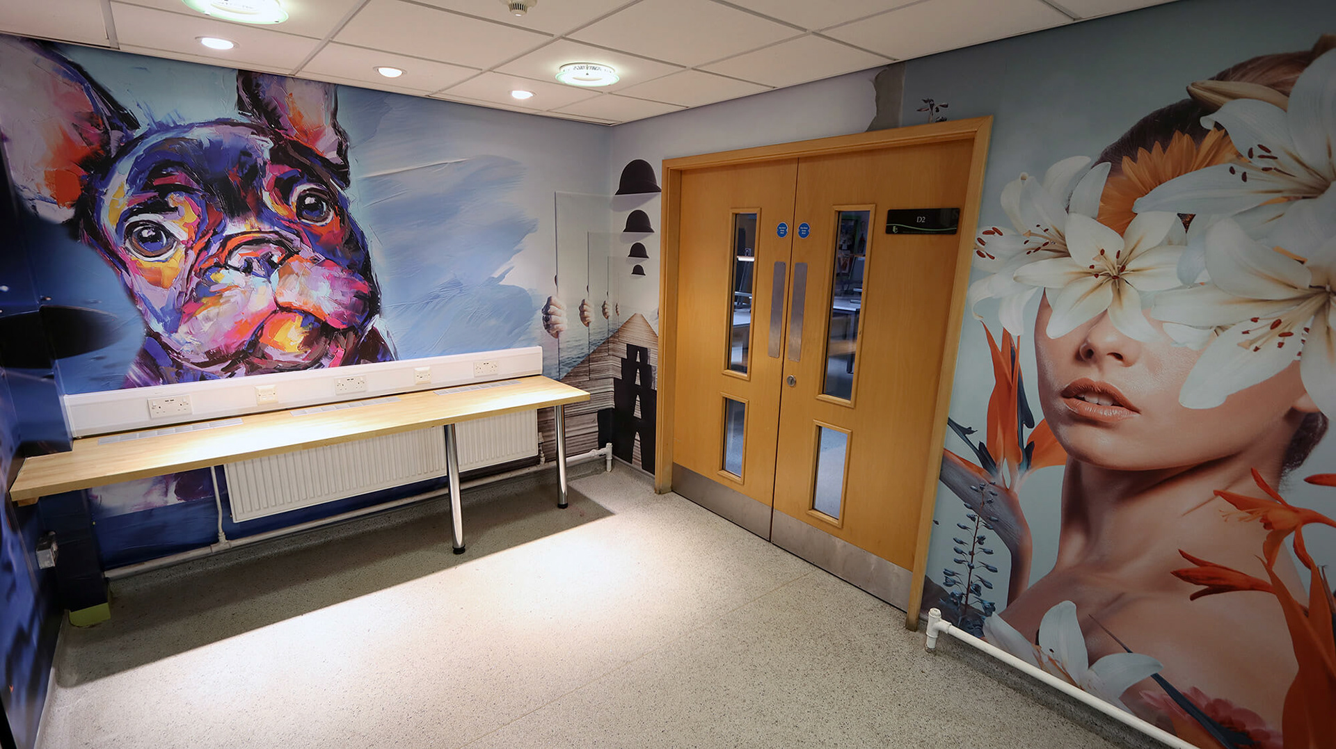 Art Wonderwall - Colourful Painterly Style 03