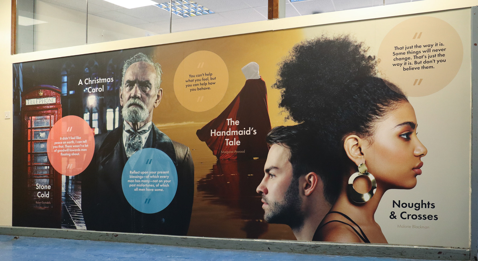 GCSE Texts Image &amp; Quote Wall Art - NSS1